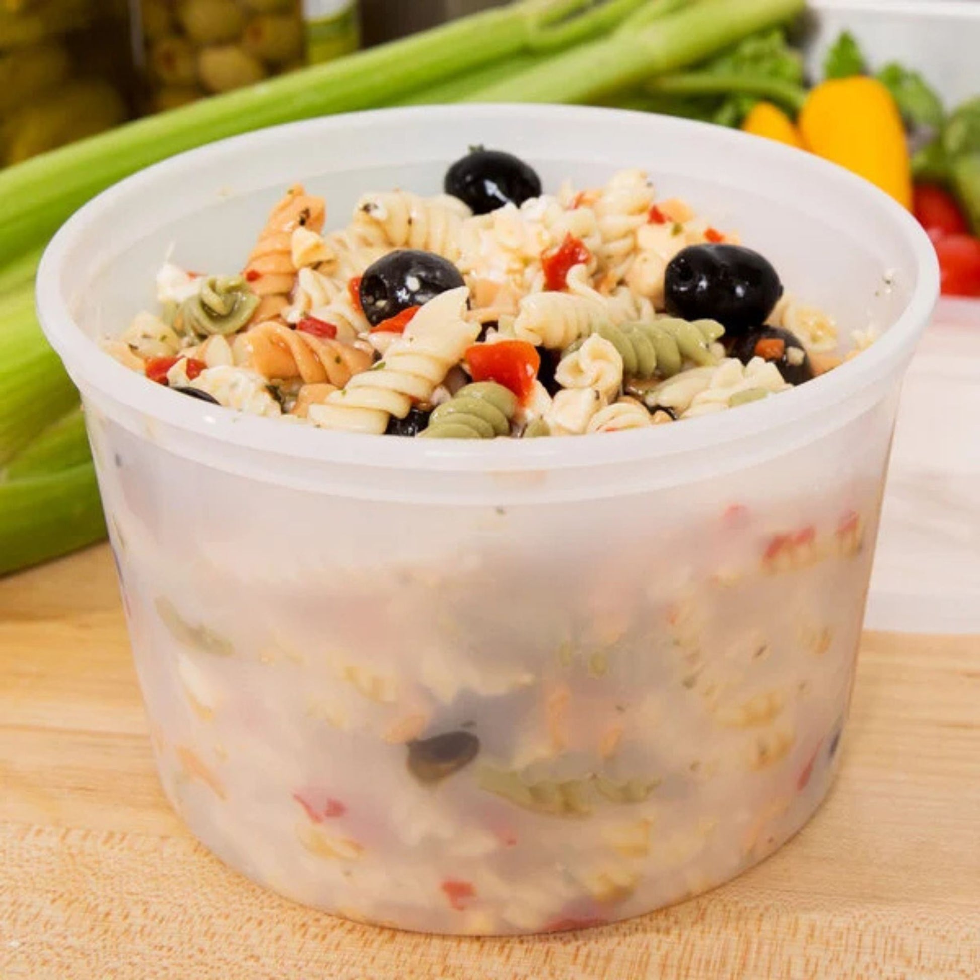 Heavy Duty Microwavable Deli Container (No Lids)
