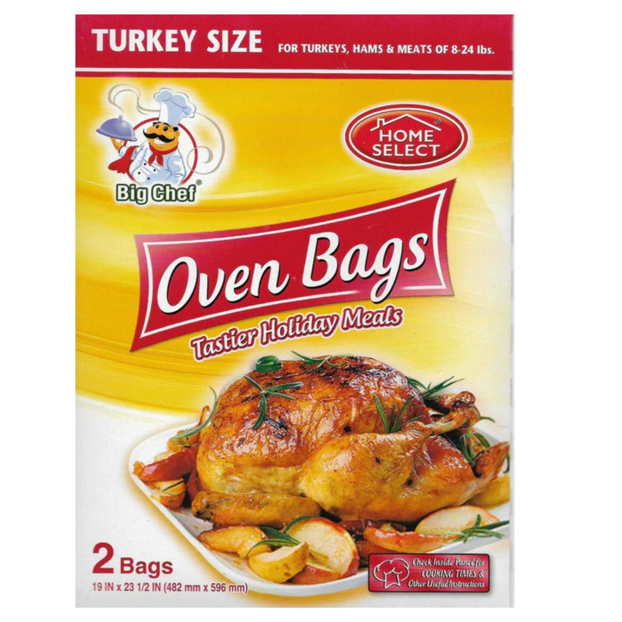 Oven Bags Turkey Size 2+1 Free Bag Baking Liners Kitchen Accessories Thanksgiving main product image