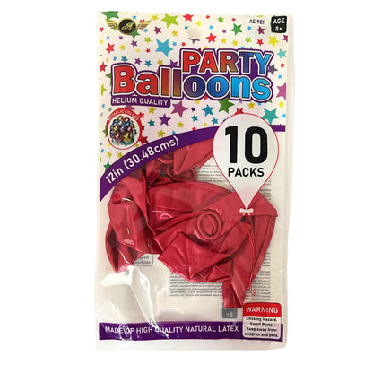 Helium-Quality Natural Latex Balloons Pink, Safe for Age 8+ – Party & Celebration Decorations