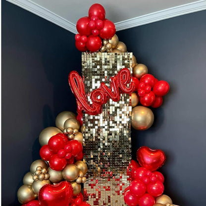 Helium-Quality Natural Latex Balloons  Red, Safe for Age 8+ – Bold Party & Event Decorations