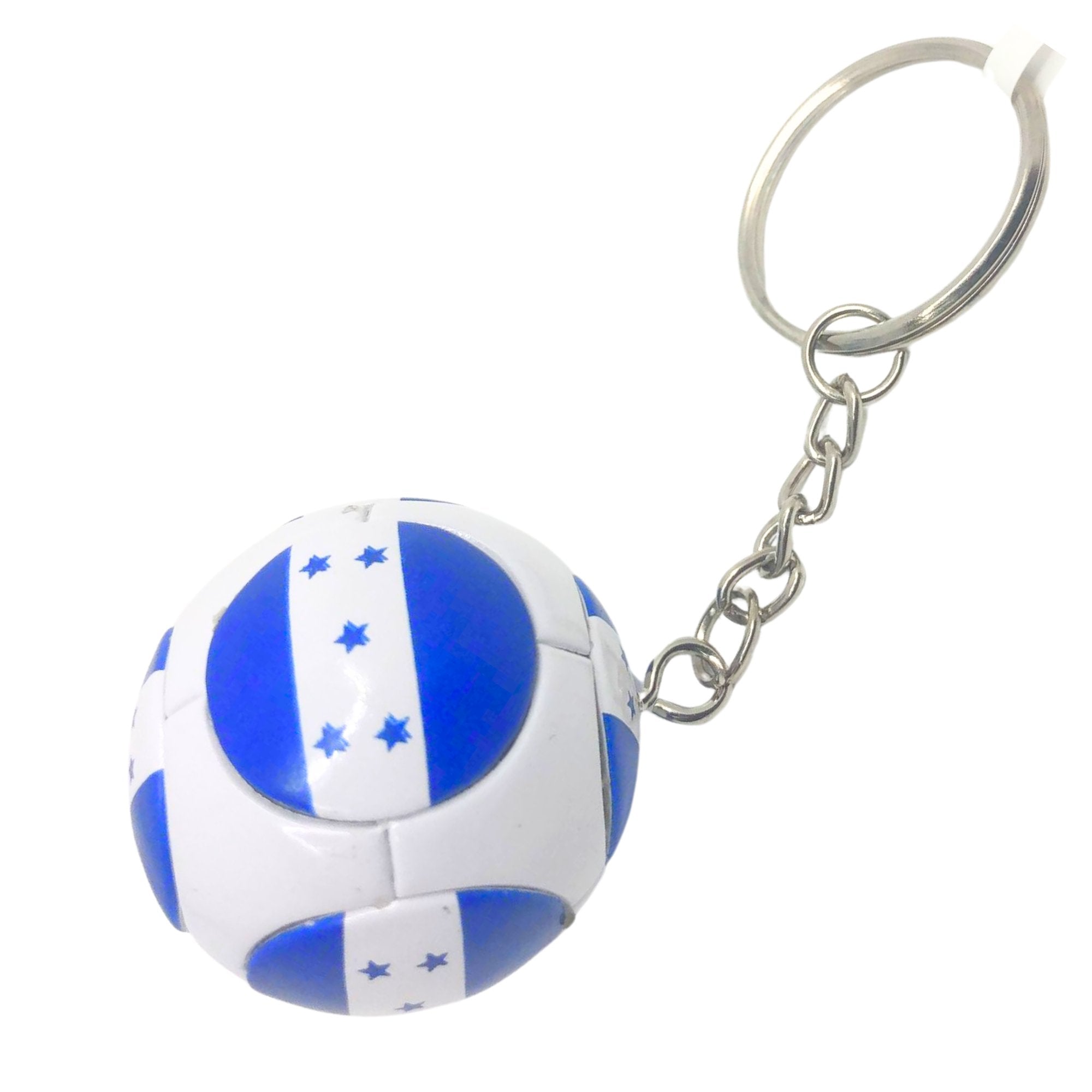Key Chain with Honduras Flag Ball – Compact and Convenient Tool On the Go: 1 Pack Keychain with ball, Novelty & Souvenir