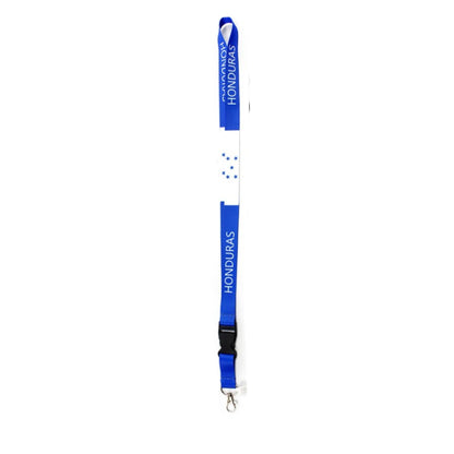 Honduras Flag Lanyard Keychain with Quick Release – Durable Neck Strap for Keys, Badges, and ID Cards