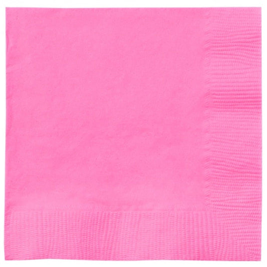 Hot Pink Lunch Napkins