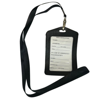 Identification Card Holder with Neck Ribbon