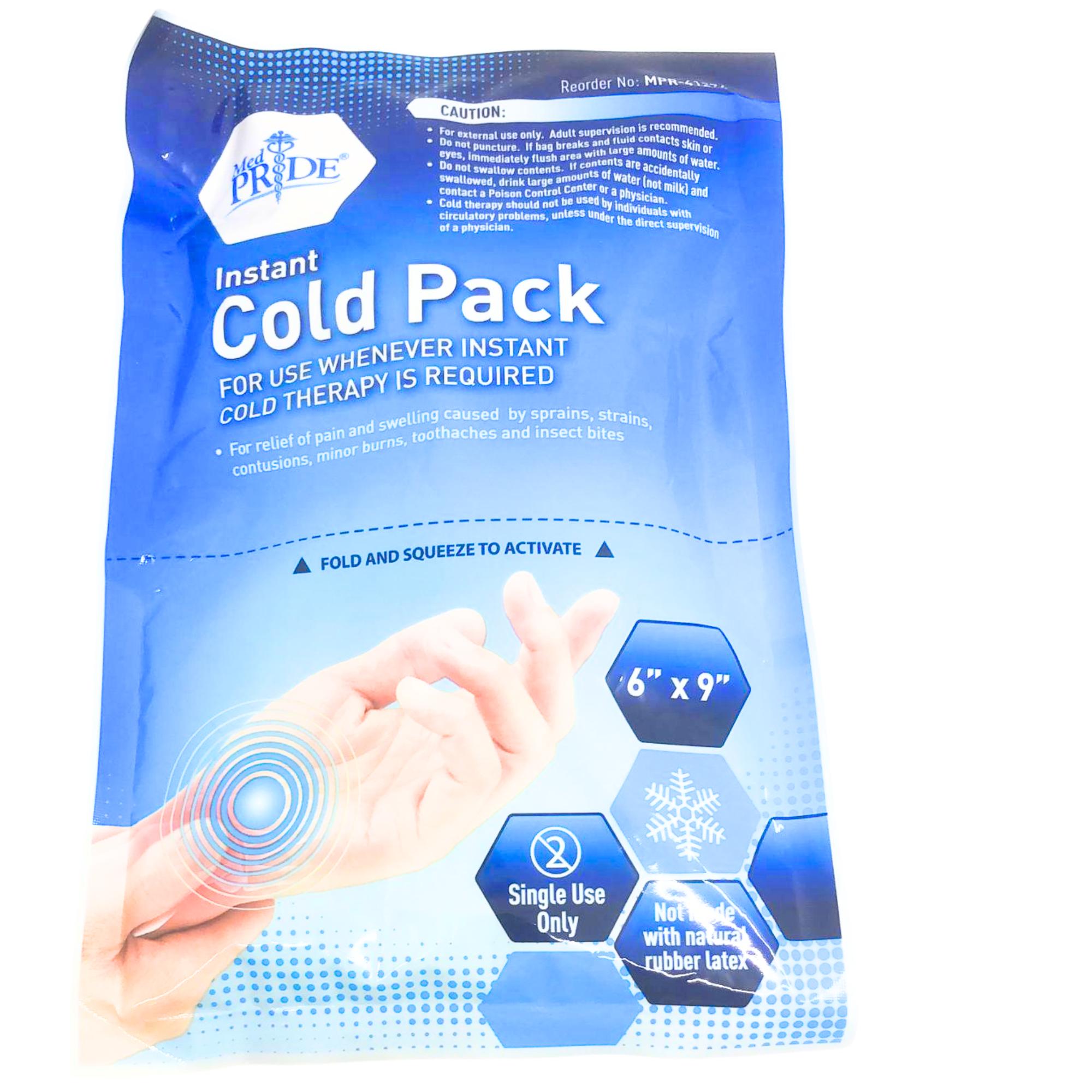 Instant Cold Pack Cooling Relief: 1 Pack Personal Care Safety main product image