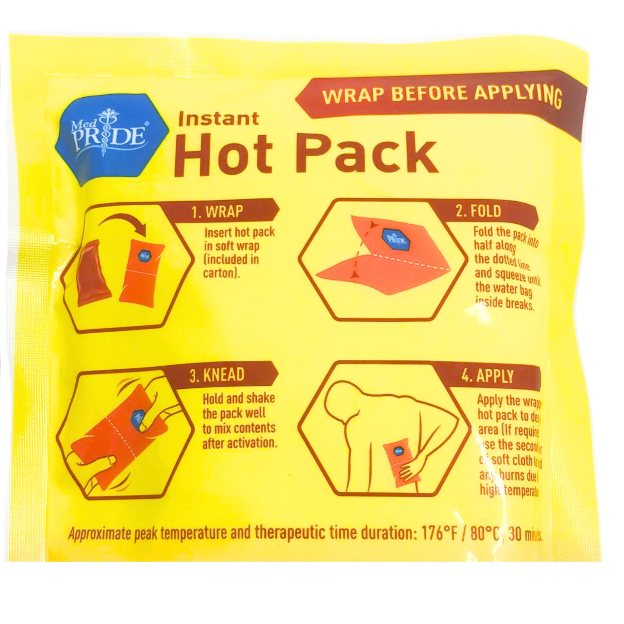 Instant Hot Pack Heat Therapy: 1 Pack Personal Care Safety product detail image