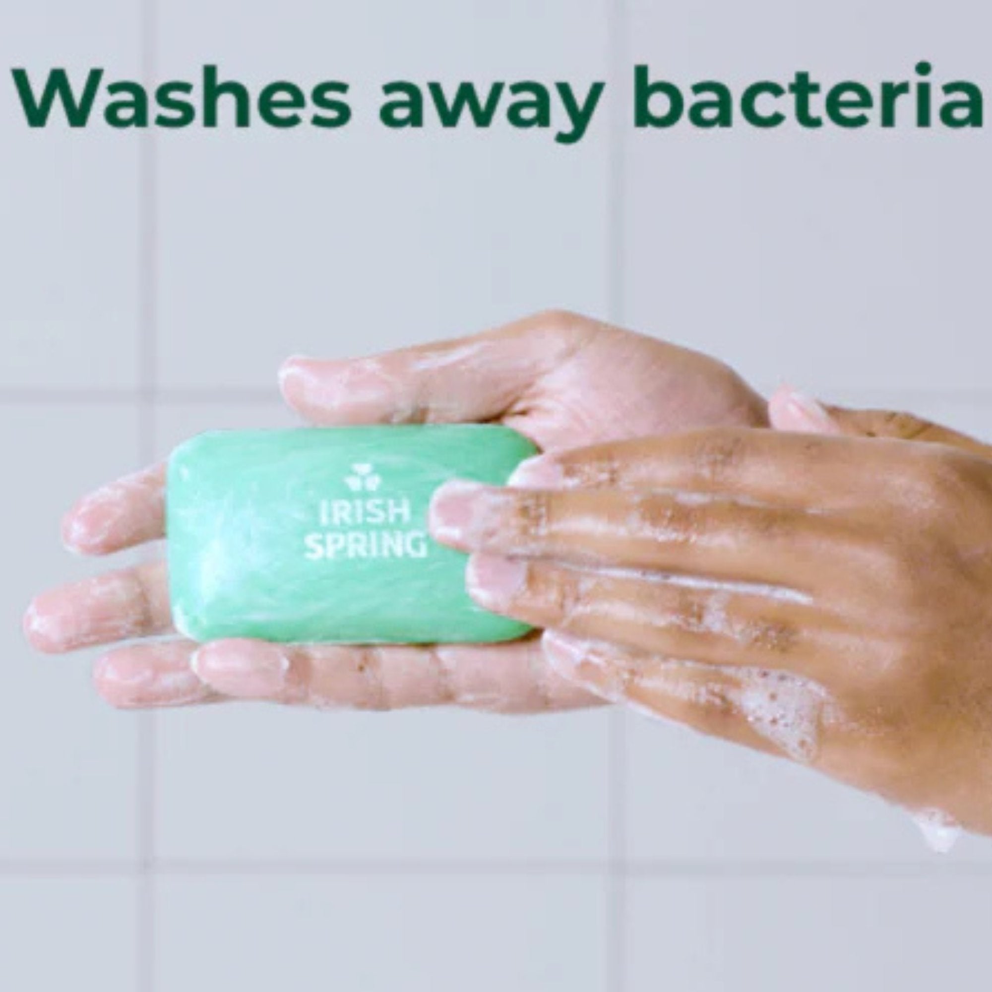 4oz Irish Spring Original Scent Bar Soap: 1 Bar Bath Soap Bathroom product detail image