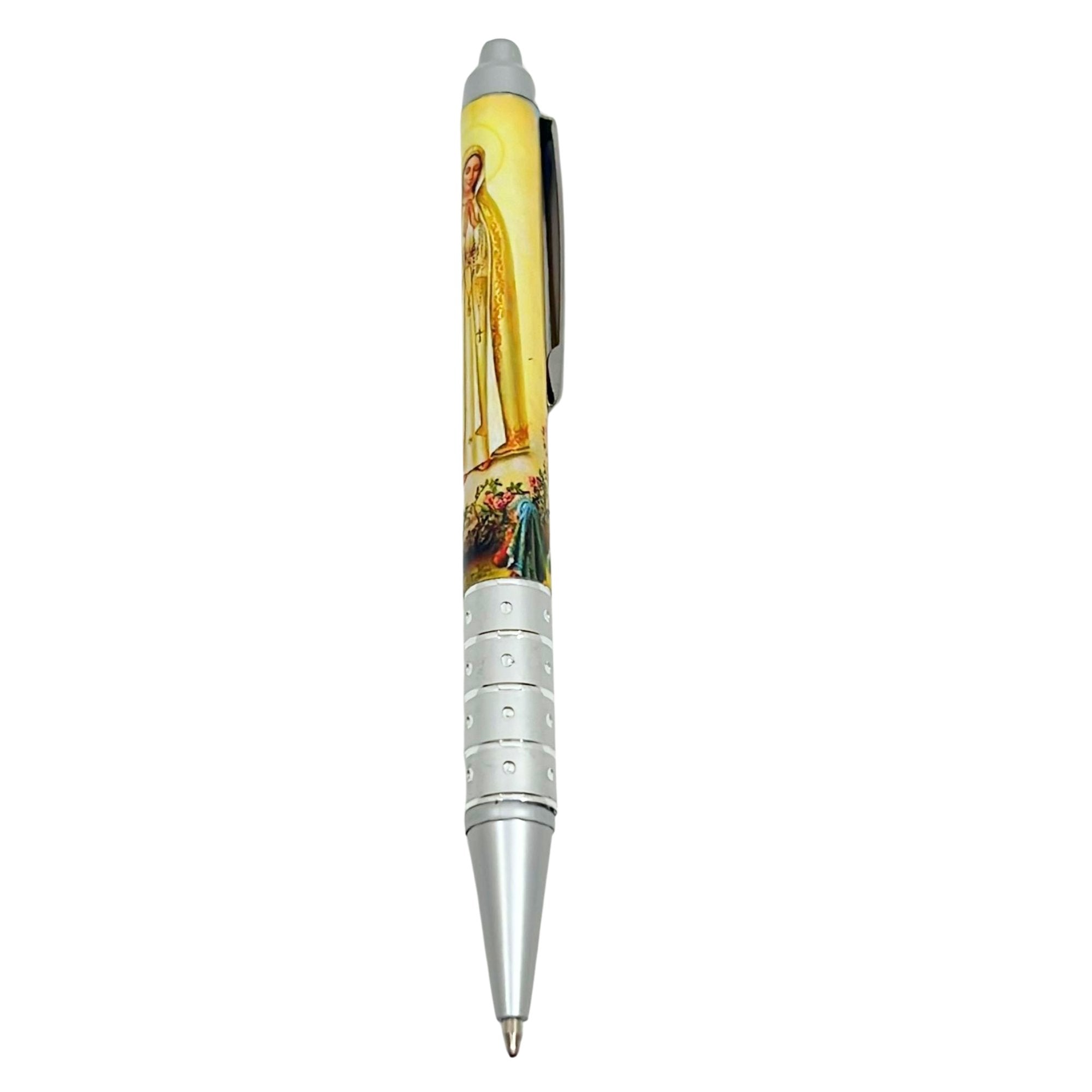 Jesus, Last Supper, St. Reinare, Garden of Eden & Virgin Mary Pens with Soft Grip: 1 Pack Ballpoint Pens Ballpoint Pens