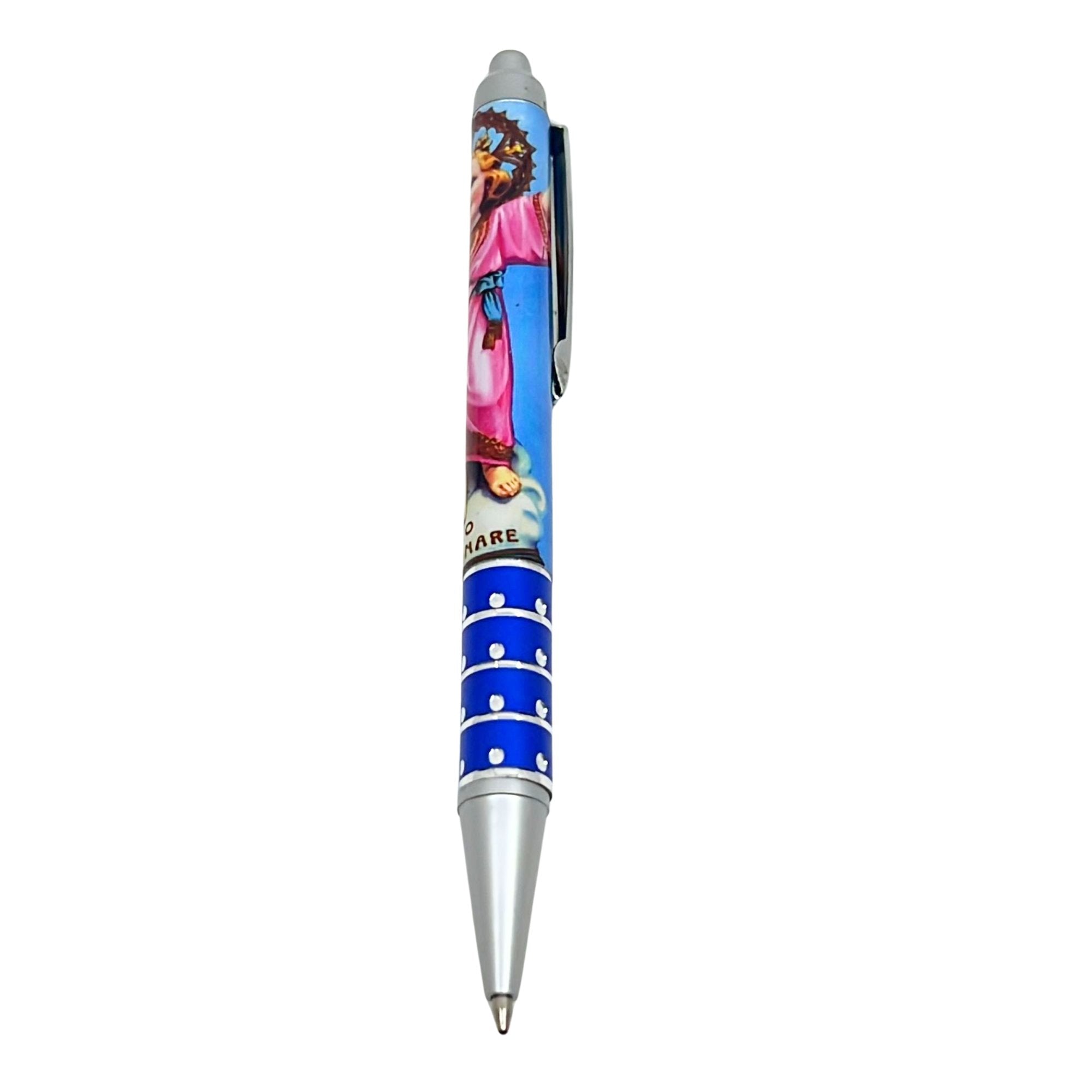 Jesus, Last Supper, St. Reinare, Garden of Eden & Virgin Mary Pens with Soft Grip: 1 Pack Ballpoint Pens Ballpoint Pens