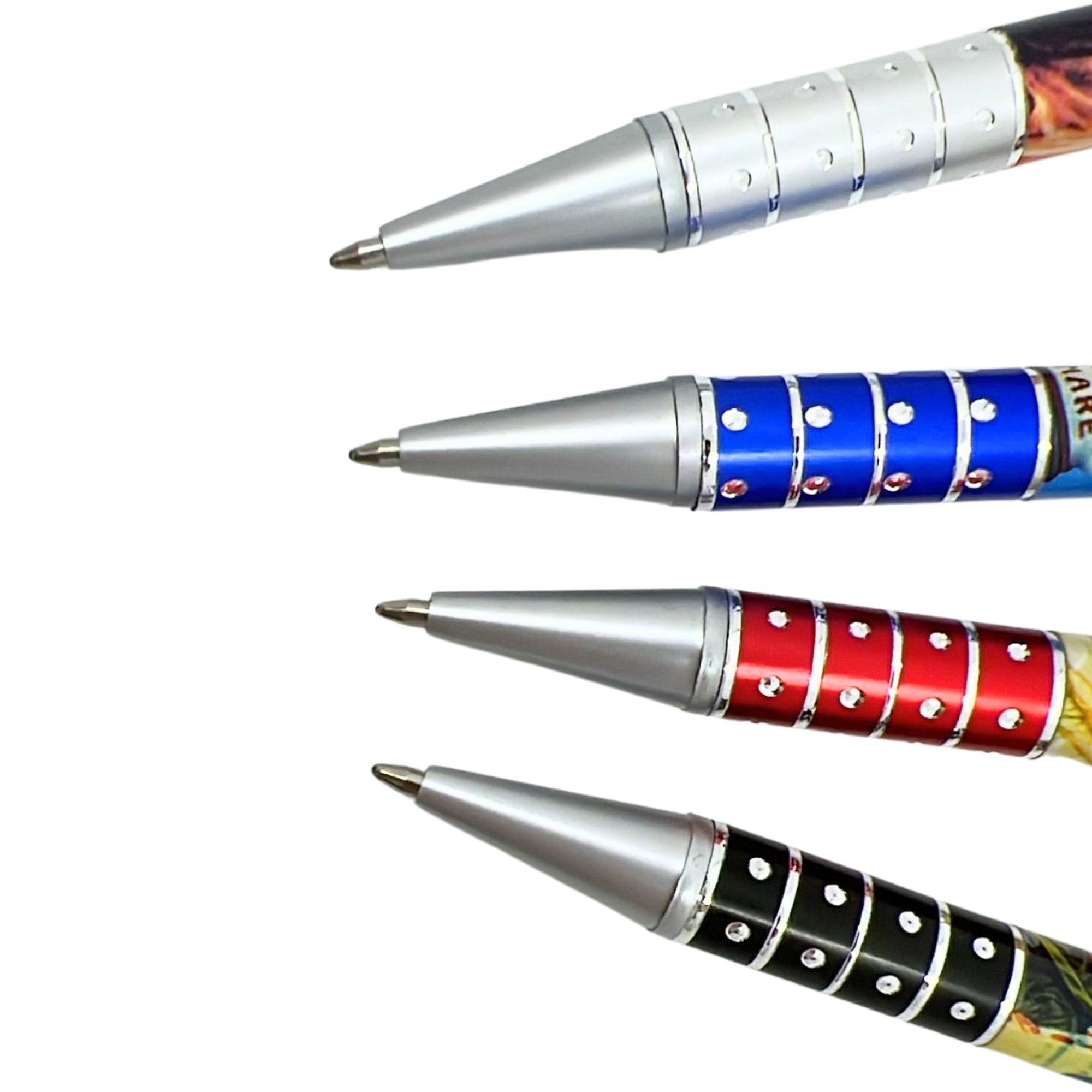 Jesus, Last Supper, St. Reinare, Garden of Eden & Virgin Mary Pens with Soft Grip: 1 Pack Ballpoint Pens Ballpoint Pens