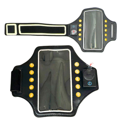 Smartphone LED Armband with Adjustable Strap for Jogging