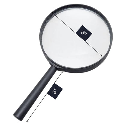 Jumbo Magnifying Glass 5X for Clear, Enlarged Viewing