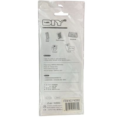 Puffy Glitter Sprinkle Shaker Kawaii Ice Cream Theme Sticker Sheet