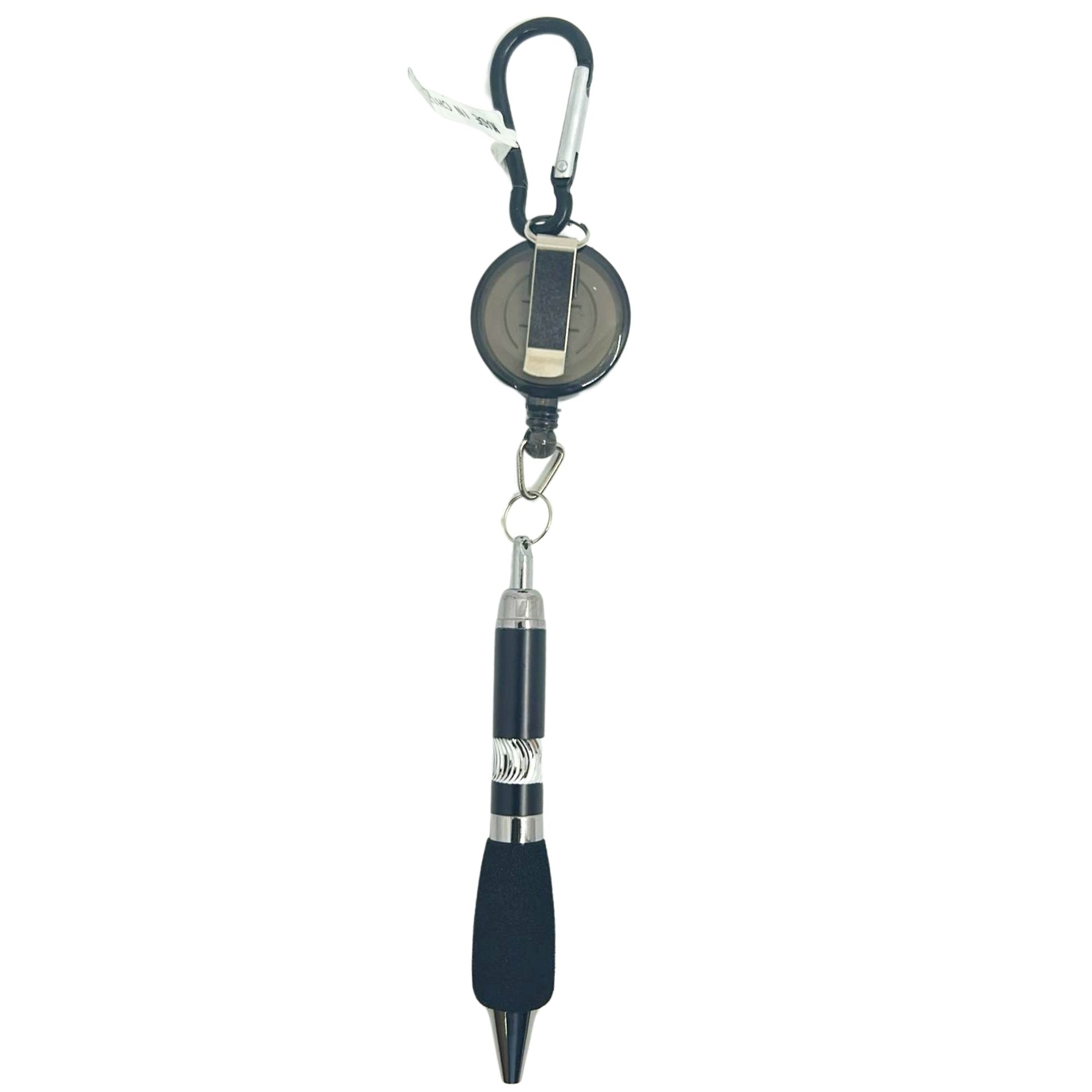 Key Chain with Black Pen – Compact Writing Tool On the Go: 1 Pack Ballpoint Pens Keychain Novelty & Souvenir Catalog product