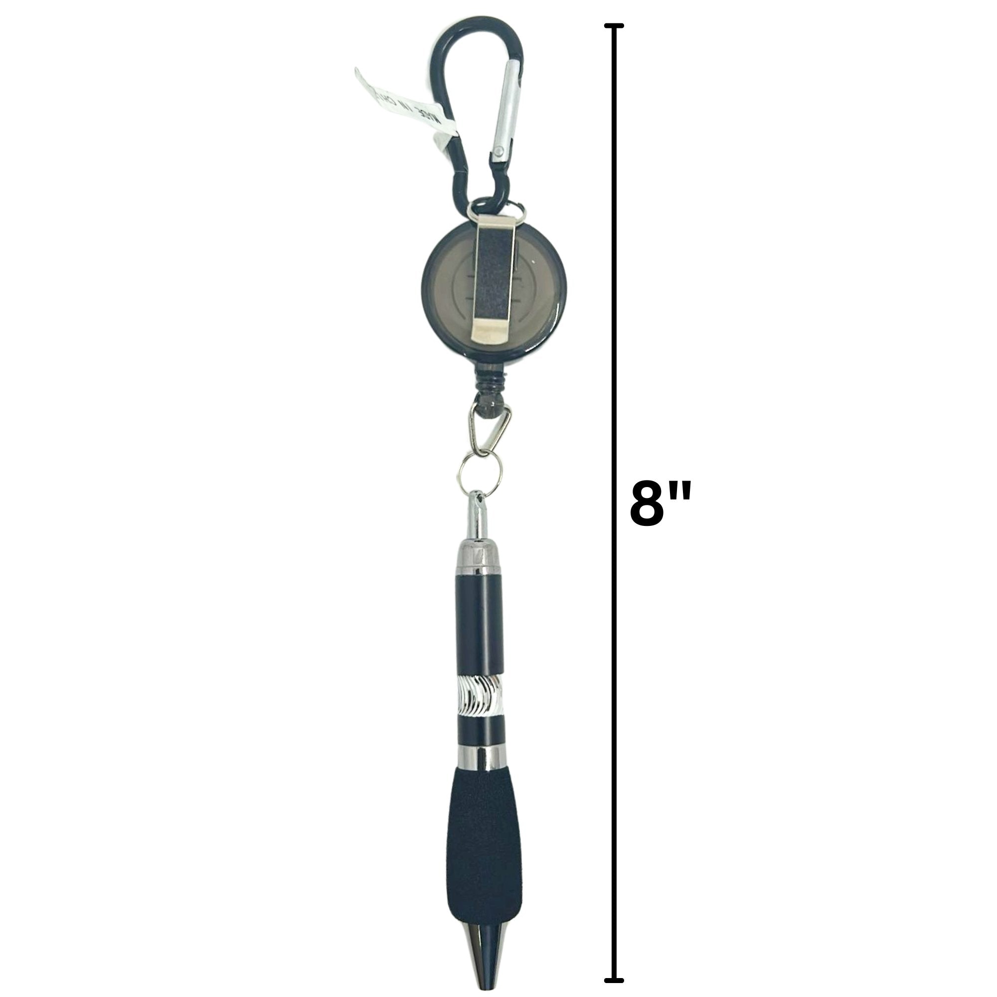 Key Chain with Black Pen – Compact Writing Tool On the Go: 1 Pack Ballpoint Pens Keychain Novelty & Souvenir Catalog product