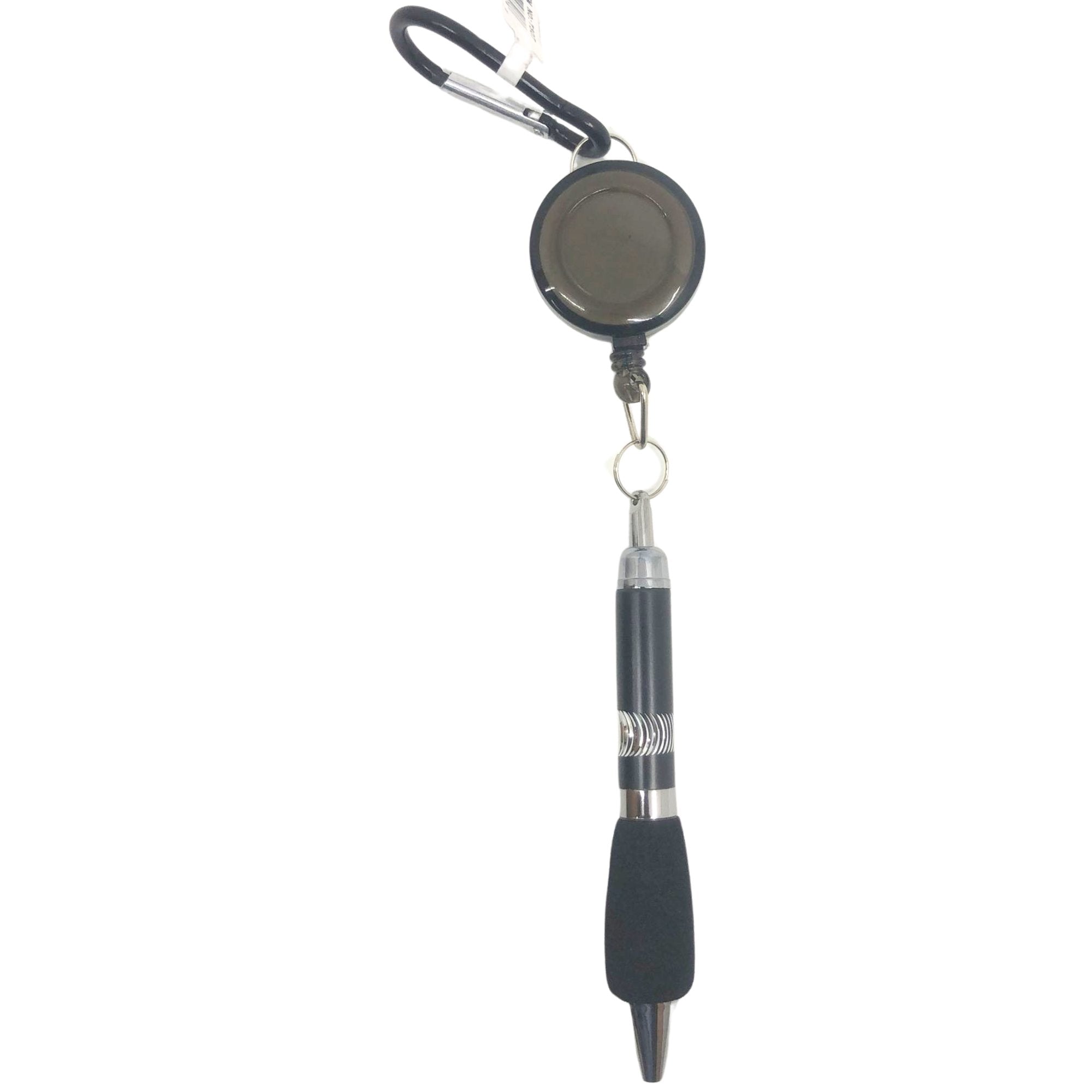 Key Chain with Black Pen – Compact Writing Tool On the Go: 1 Pack Ballpoint Pens Keychain Novelty & Souvenir Catalog product
