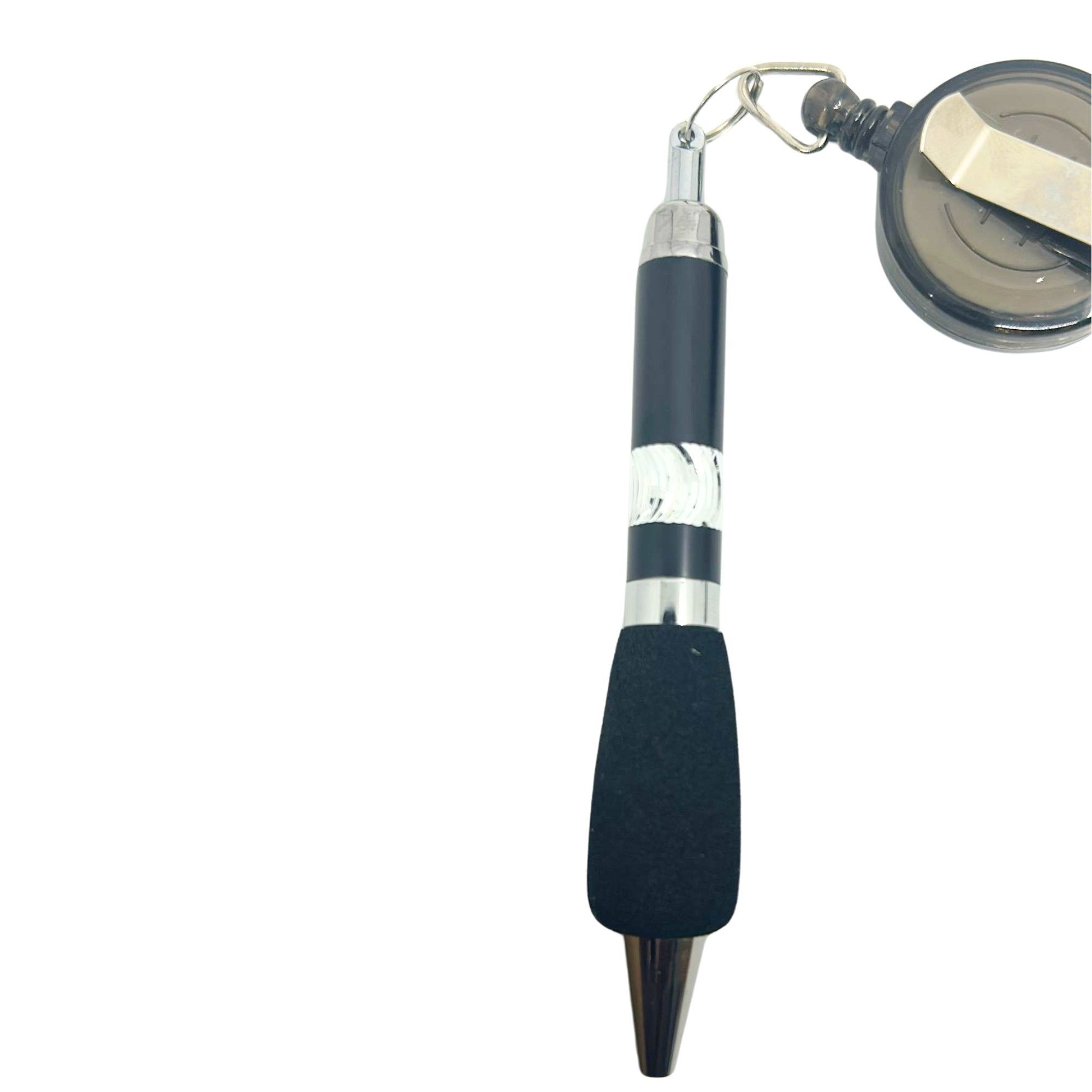 Key Chain with Black Pen – Compact Writing Tool On the Go: 1 Pack Ballpoint Pens Keychain Novelty & Souvenir Catalog