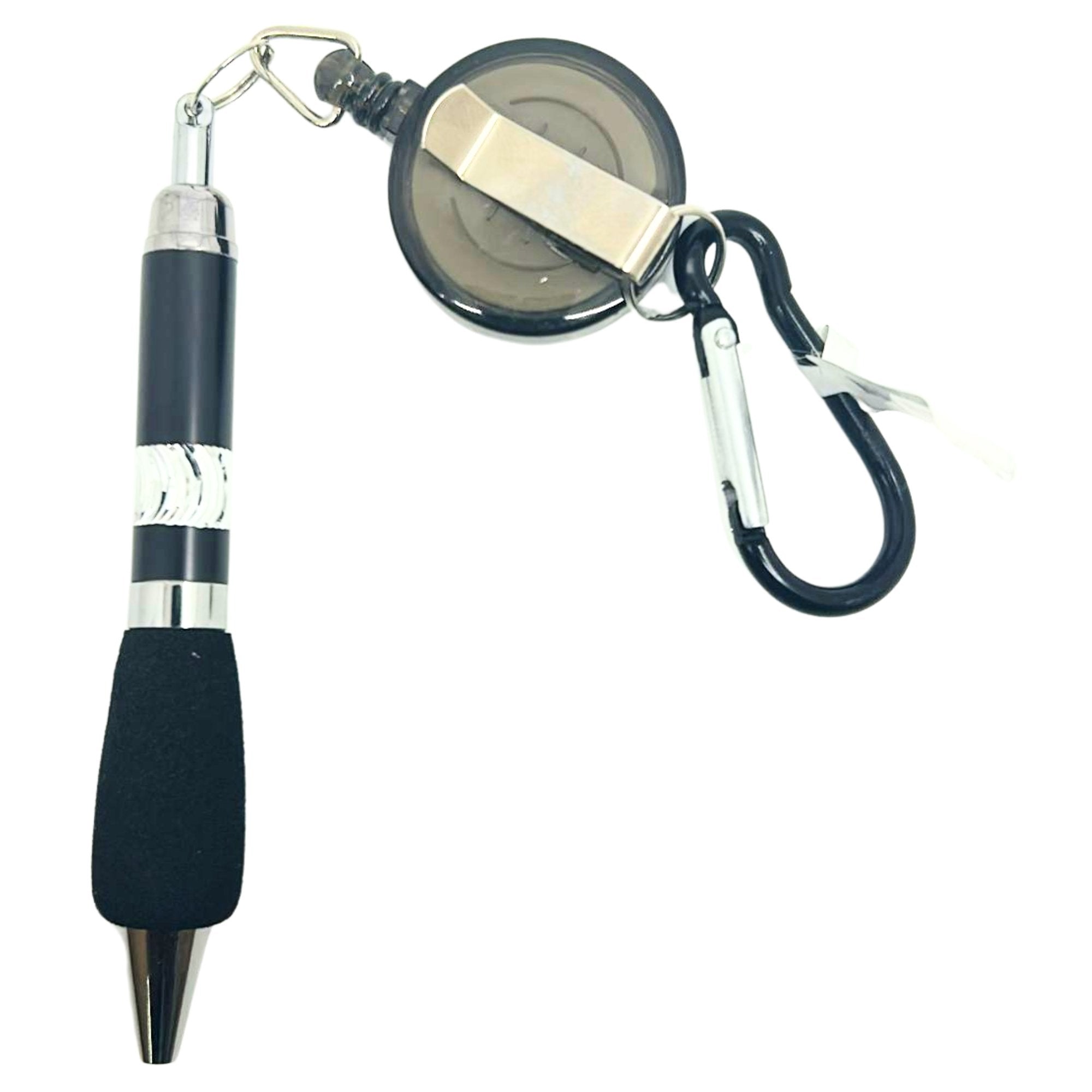 Key Chain with Black Pen – Compact Writing Tool On the Go: 1 Pack Ballpoint Pens Keychain Novelty & Souvenir Catalog main