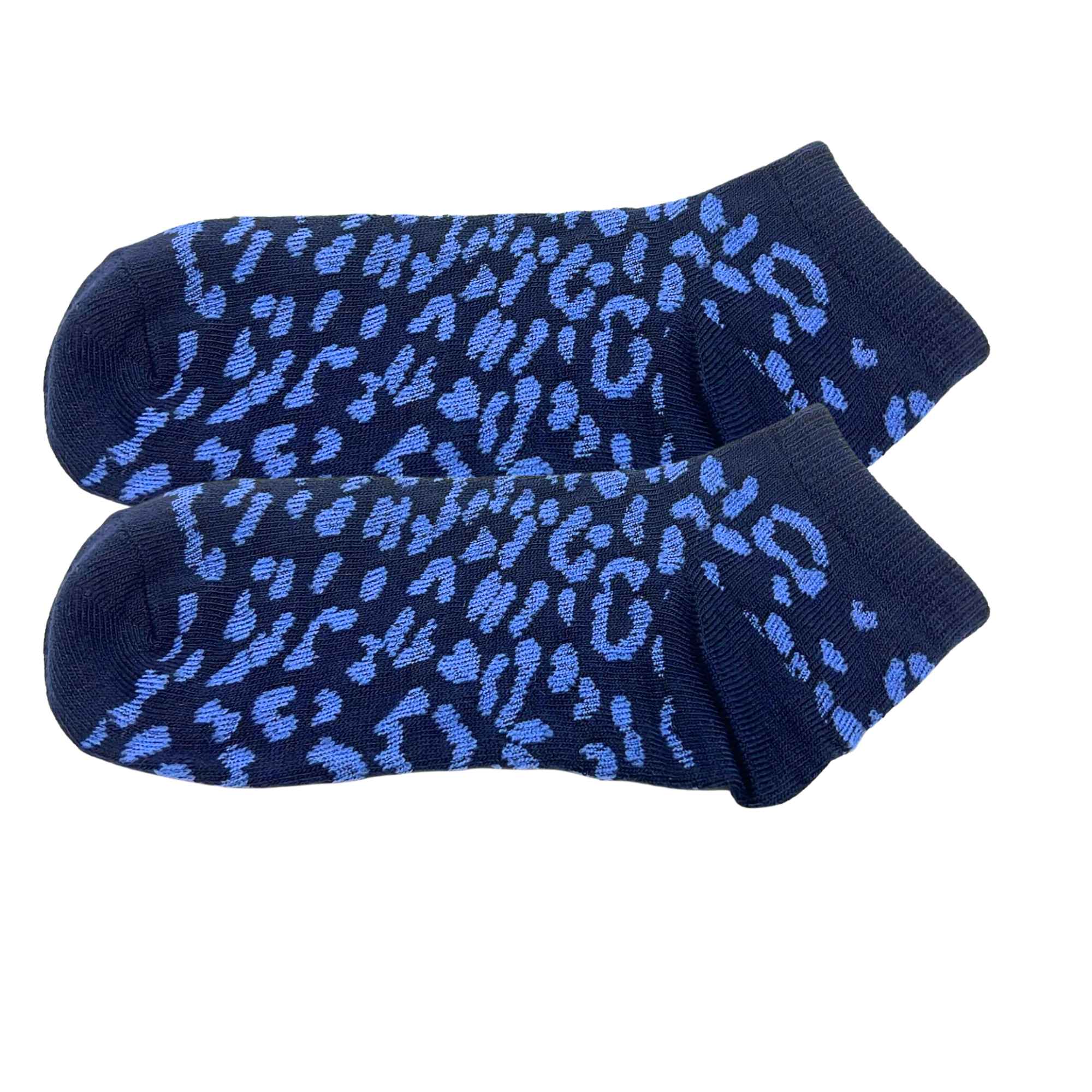 Kids Soft & Stretchy Comfortable Fit Blue Ankle Socks: 1 Pair Kids Socks main product image