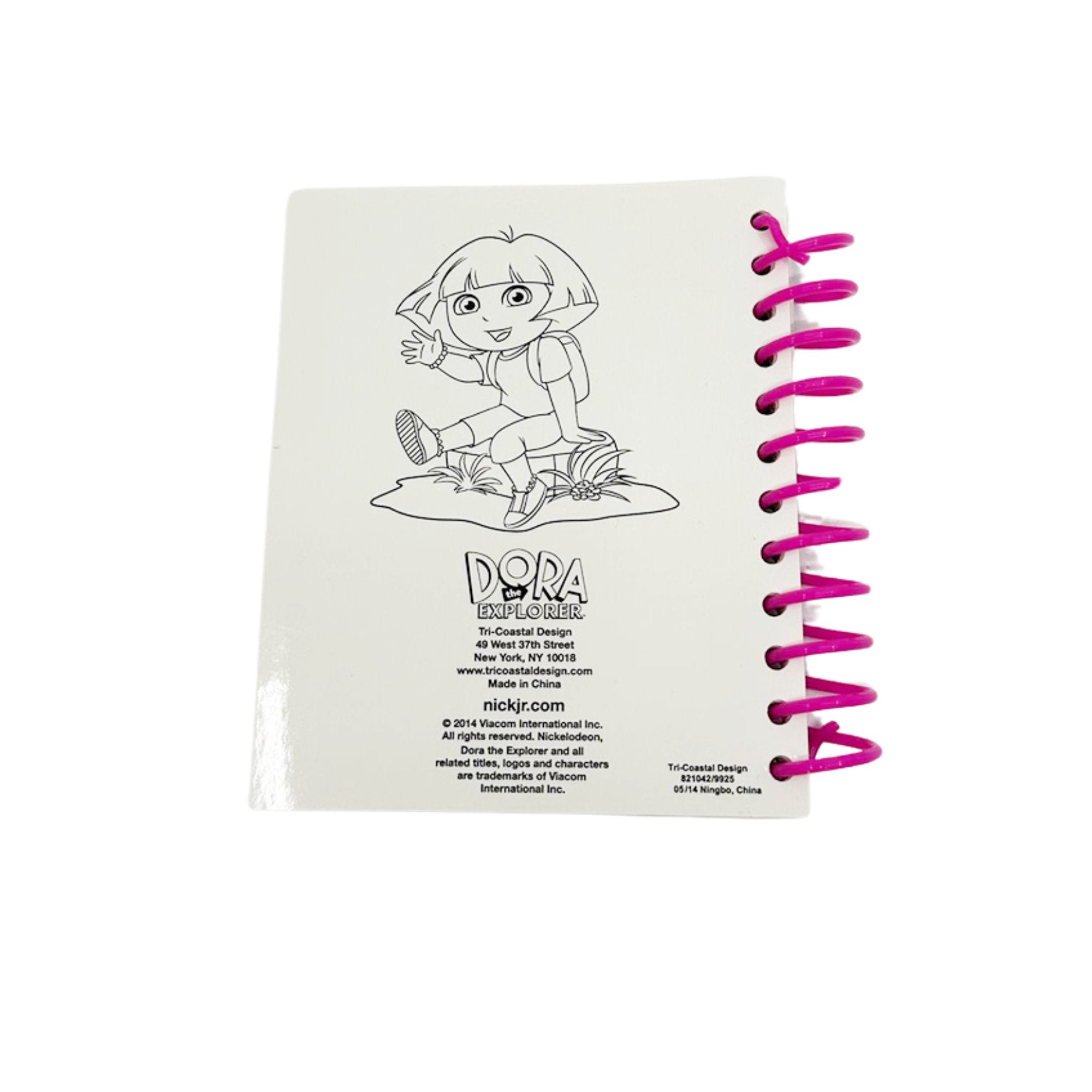 Holographic Spiral Dora the Explorer Rules Notebook:1 Pack Pocket Notebooks Notebook School lifestyle use image