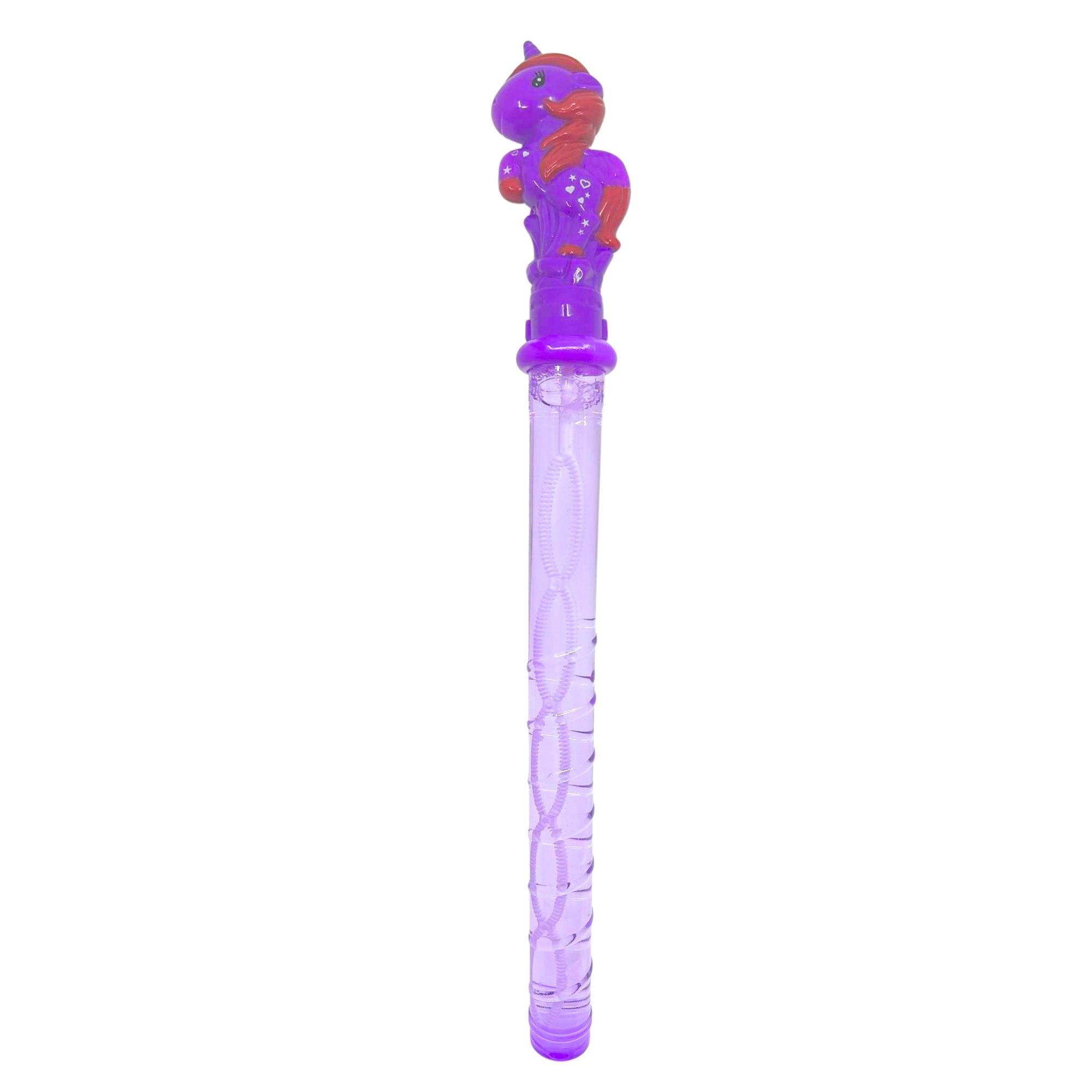 Unicorn Bubble Blowing Wand: 1 Pack Bubble Blowers Holidays Gift Toys lifestyle use image