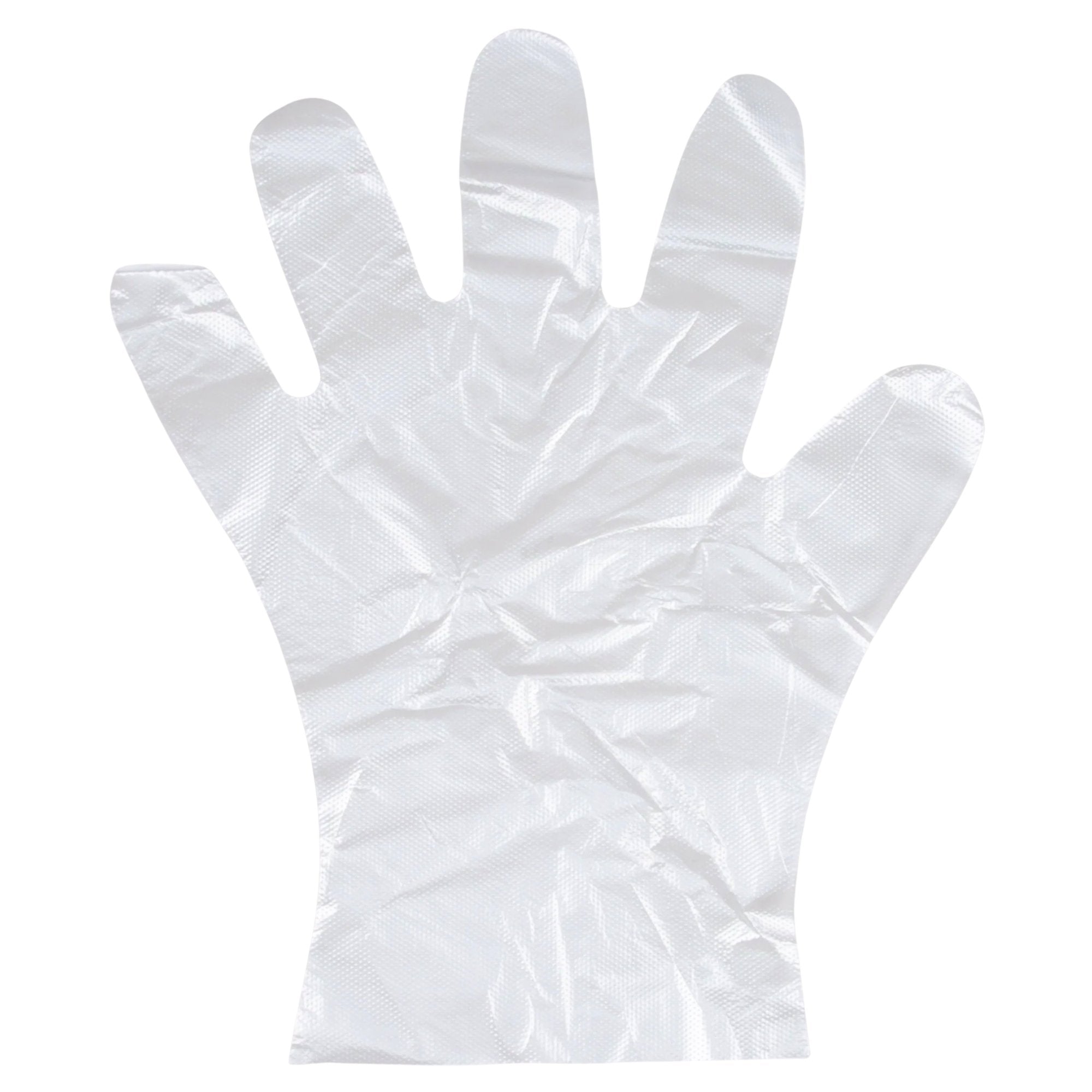 Large Disposable Plastic Gloves: 50 Pair Cleaning Gloves main product image