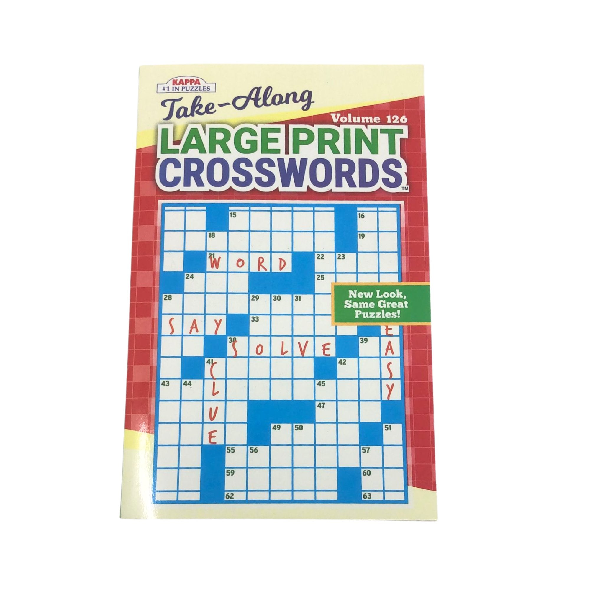 Take Along Large Print Cross Words for Kids Vol 126 – Fun and Challenging Word Games on the Go: Puzzles Book Puzzle main