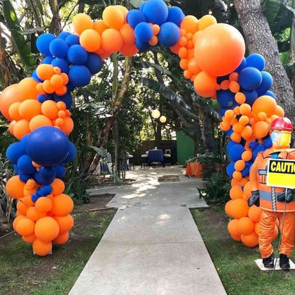 Latex Balloons – 10 Baloons, Orange, Helium-Quality Party Balloons for Decorations & Events