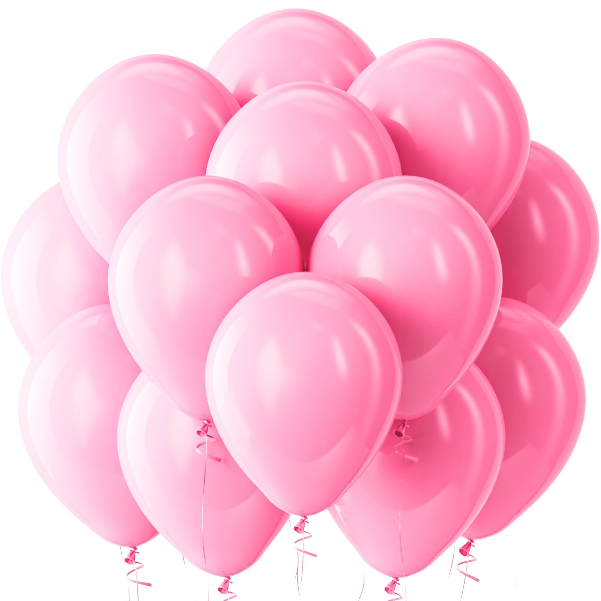 12" Latex Balloons Pink, Helium Quality Party Balloons 10 Pack main product image