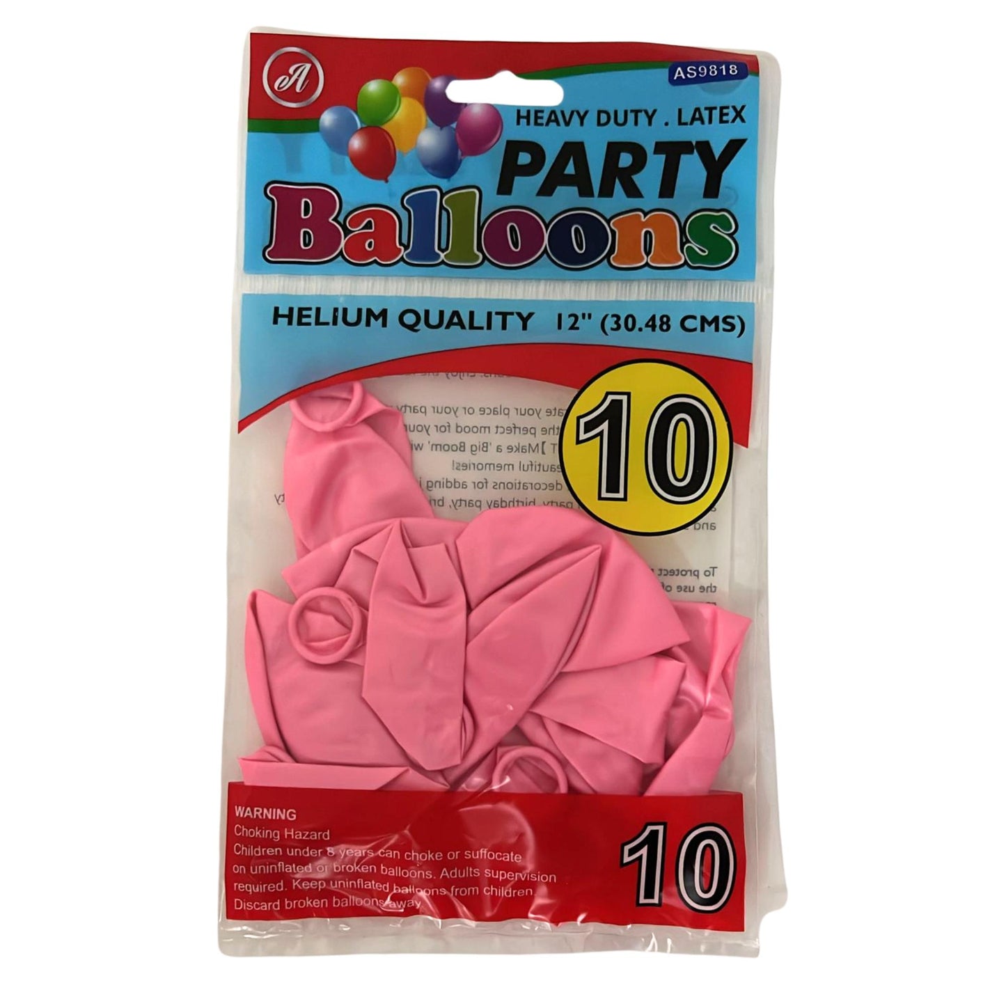 Latex Balloons – Pink, Helium-Quality Party Balloons for Decorations & Events