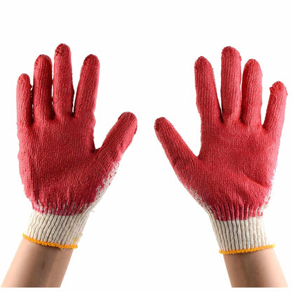 Latex Nitrile Coated Work Gloves – Cotton Knit Safety Gloves