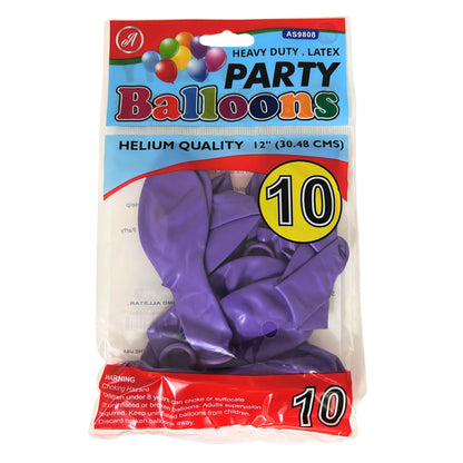 Levendor Latex Balloons – 10 Baloons, Helium-Quality Party Balloons for Decorations & Events