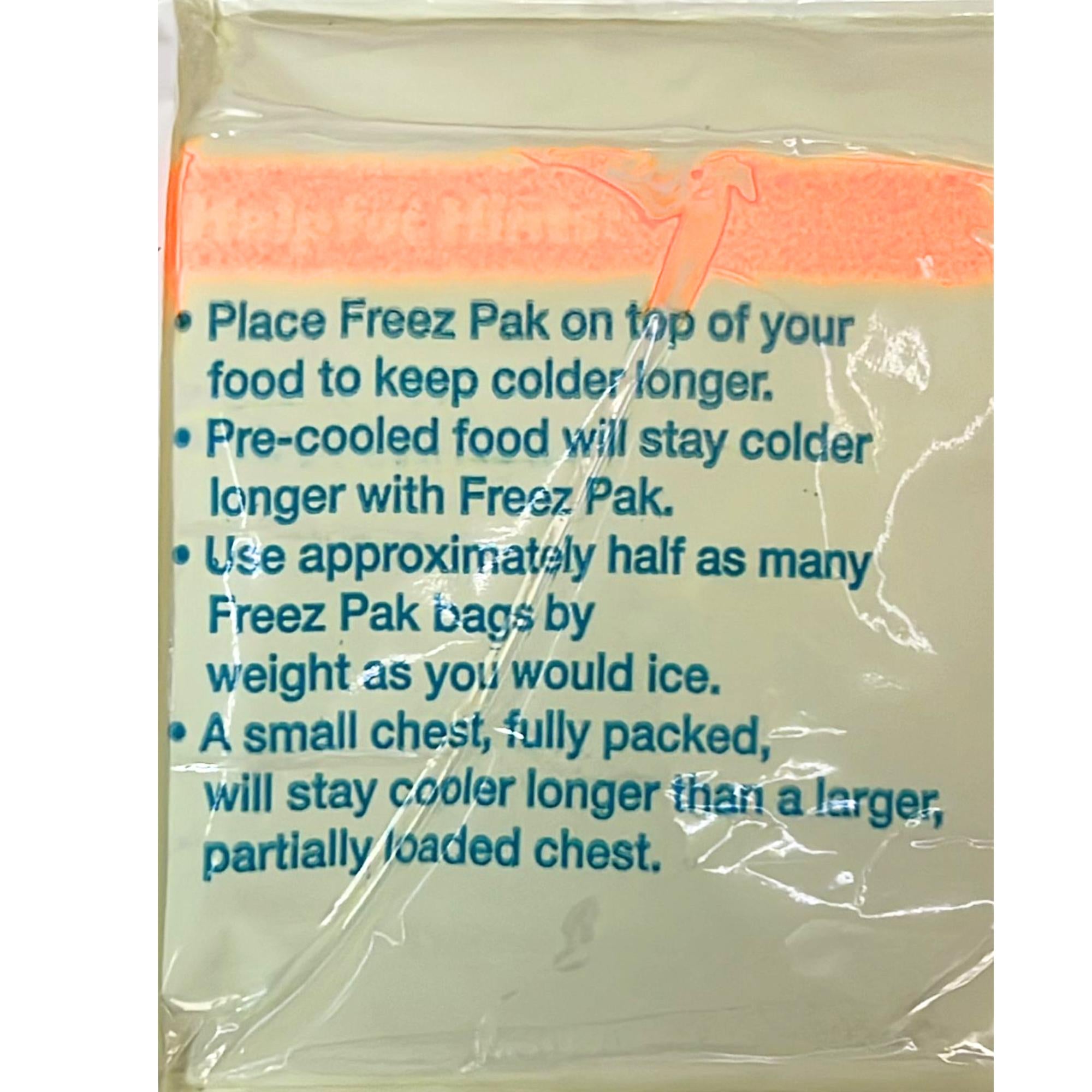 Lifoam Reusable Freez/Ics Pak: 1 Pack Personal Care Safety size and feature image