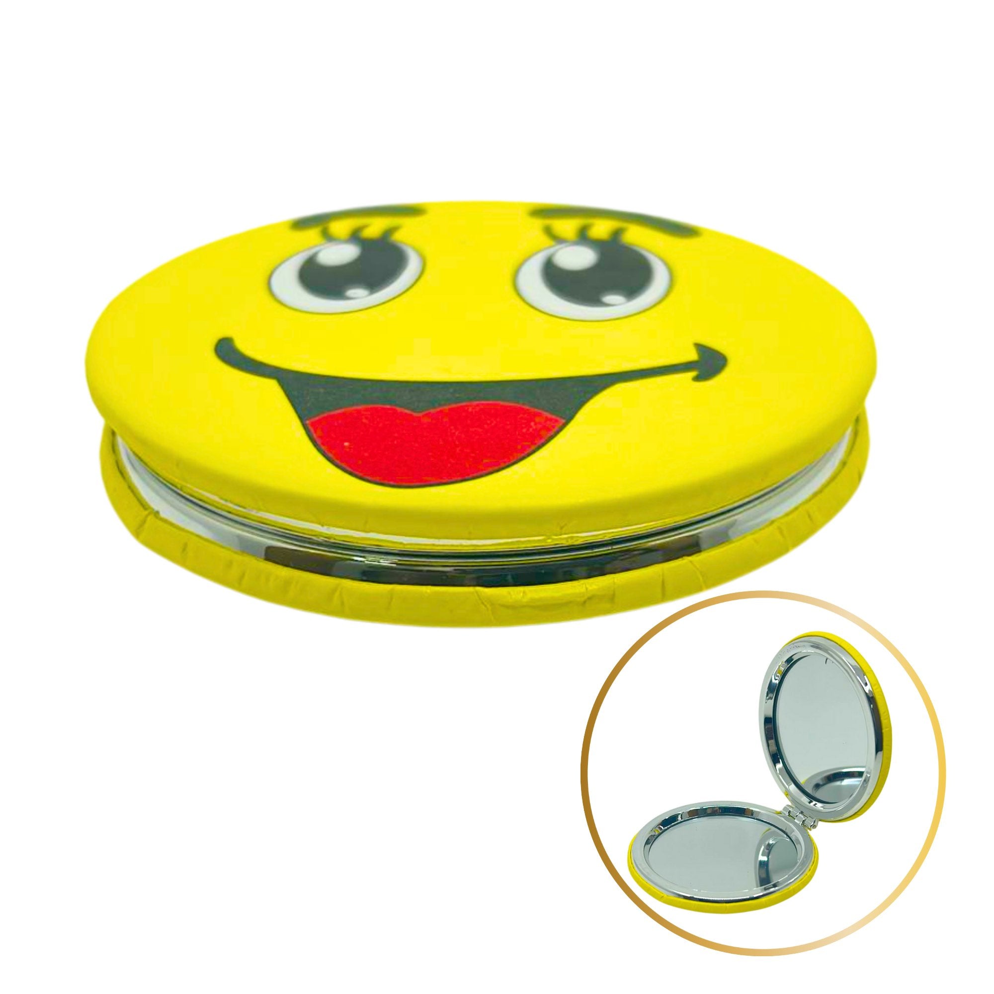Dual Sides Portable Makeup Mirrors: 1 Pack Face Mirrors Holidays Gift Tools main product image