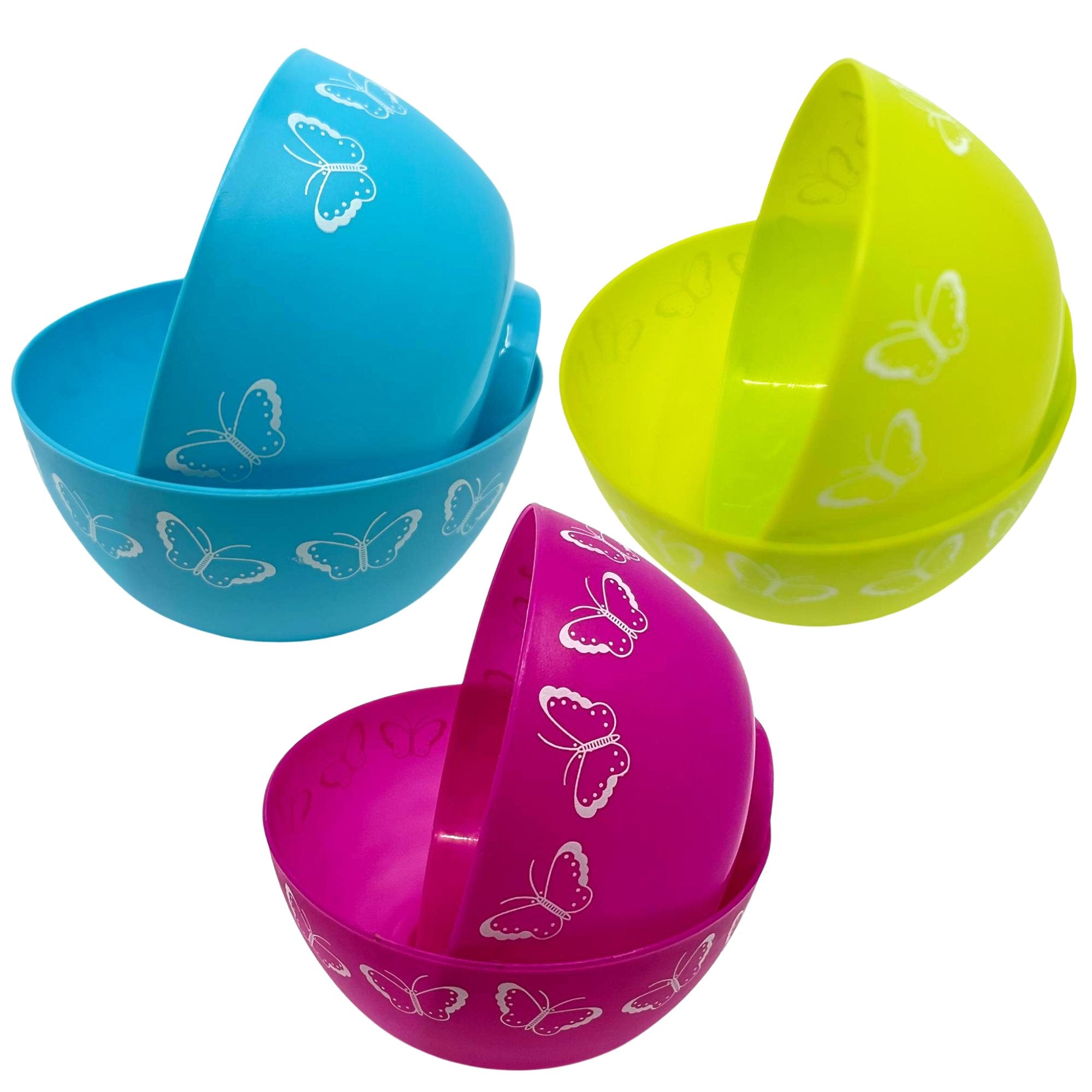 Durable 15 oz / 0.45 L Classic Plastic Bowls: 2 Pack main product image