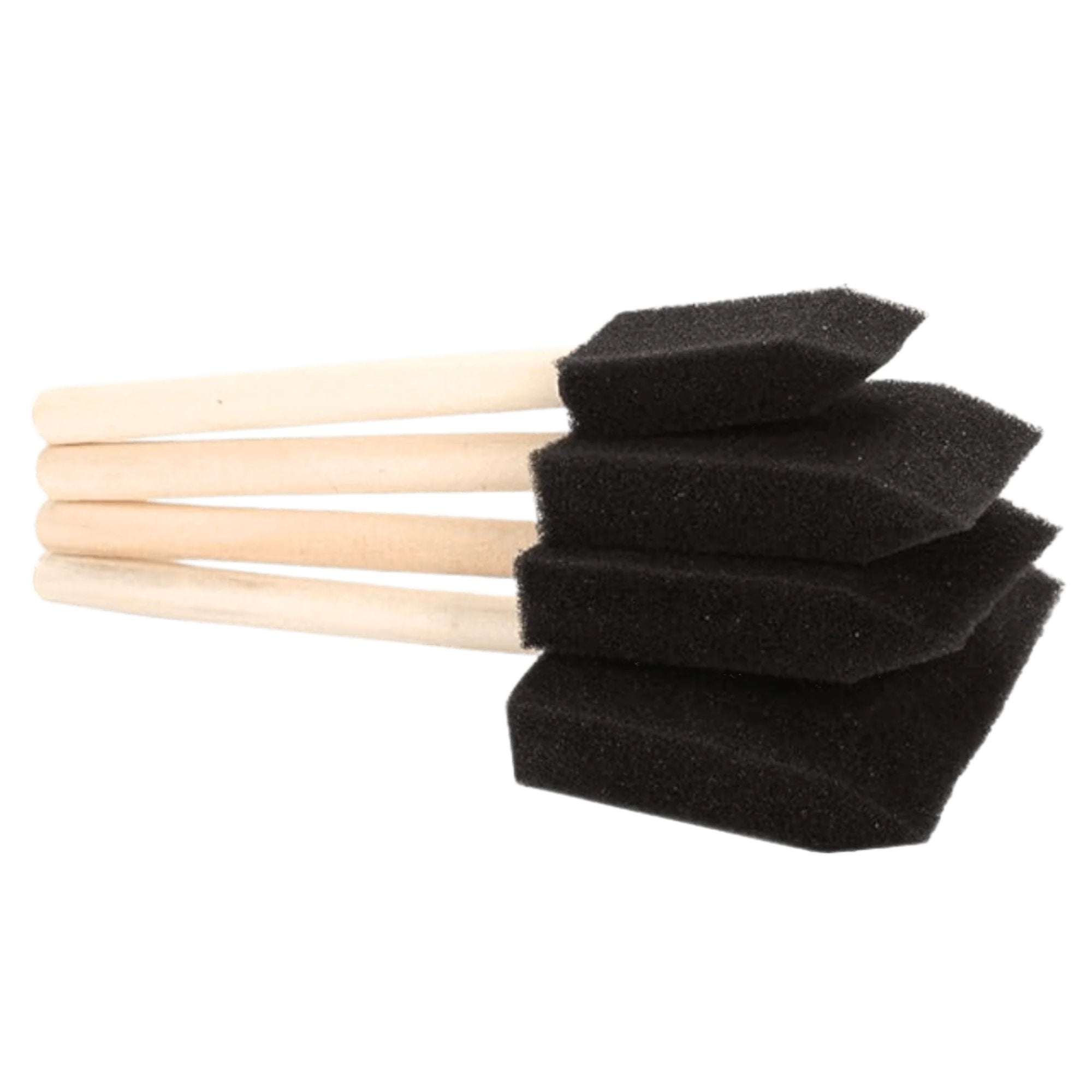 Lightweight, Streak Free Foam Paint Brush Set: 4 Pack painting foam brush DIY main product image