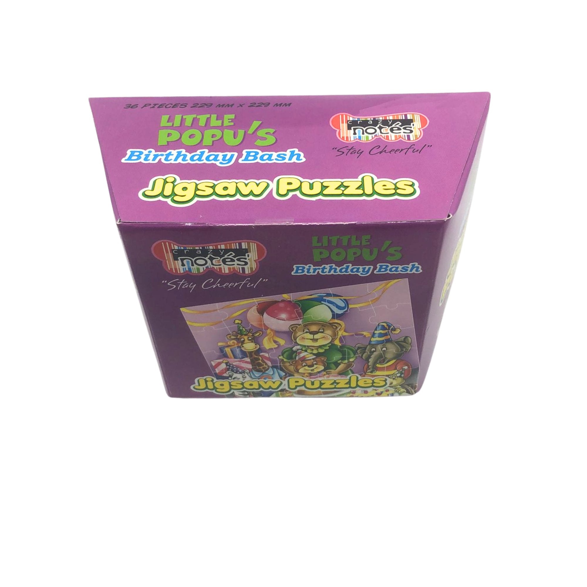 Little Popu's Birthday Bash Jigsaw Puzzles for Kids – Fun, Colorful Puzzle Adventures Coloring Books & Pads Book Puzzle