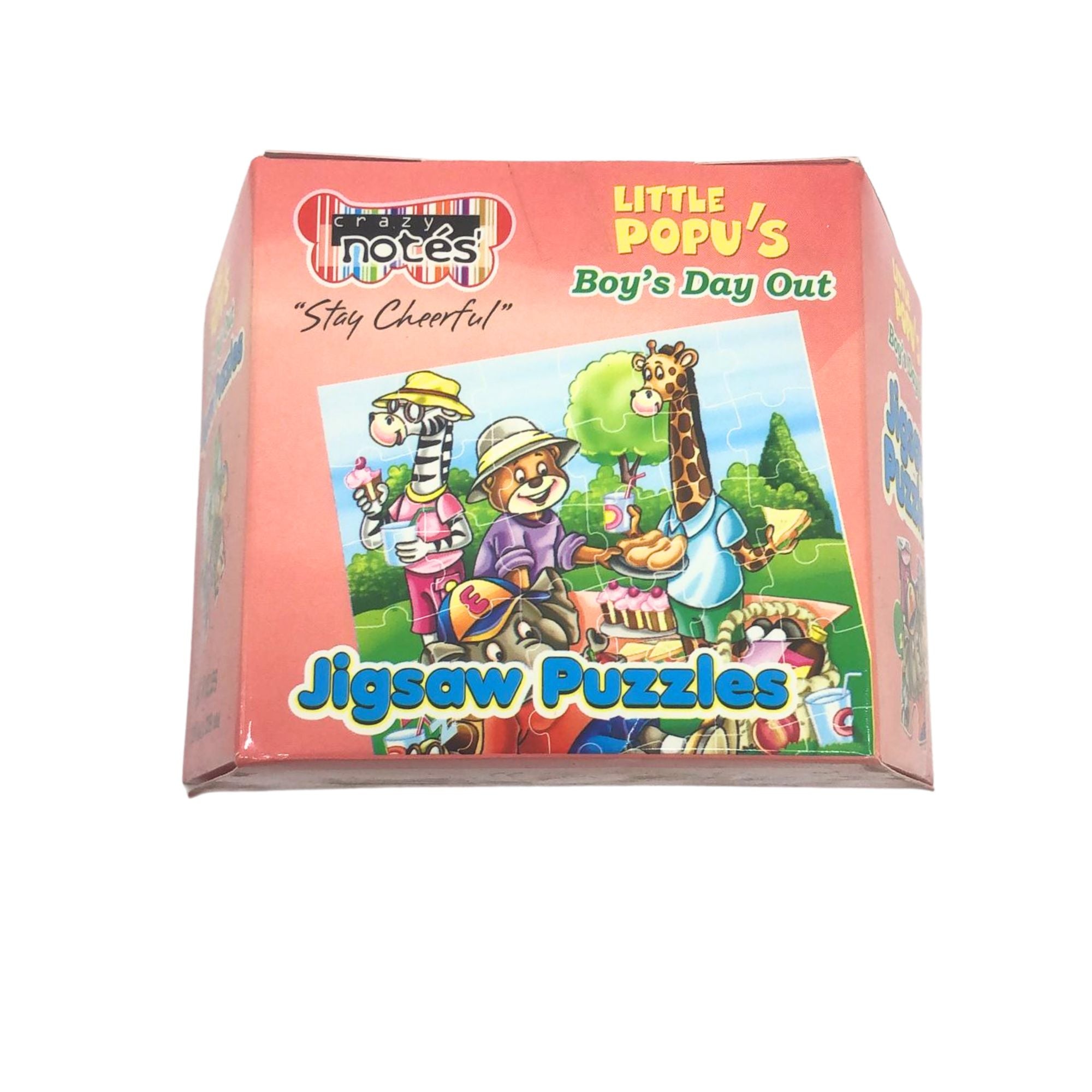 Little Popu's Boy's Day Out Jigsaw Puzzles for Kids – Fun, Colorful Puzzle Adventures Coloring Books & Pads Book Puzzle main