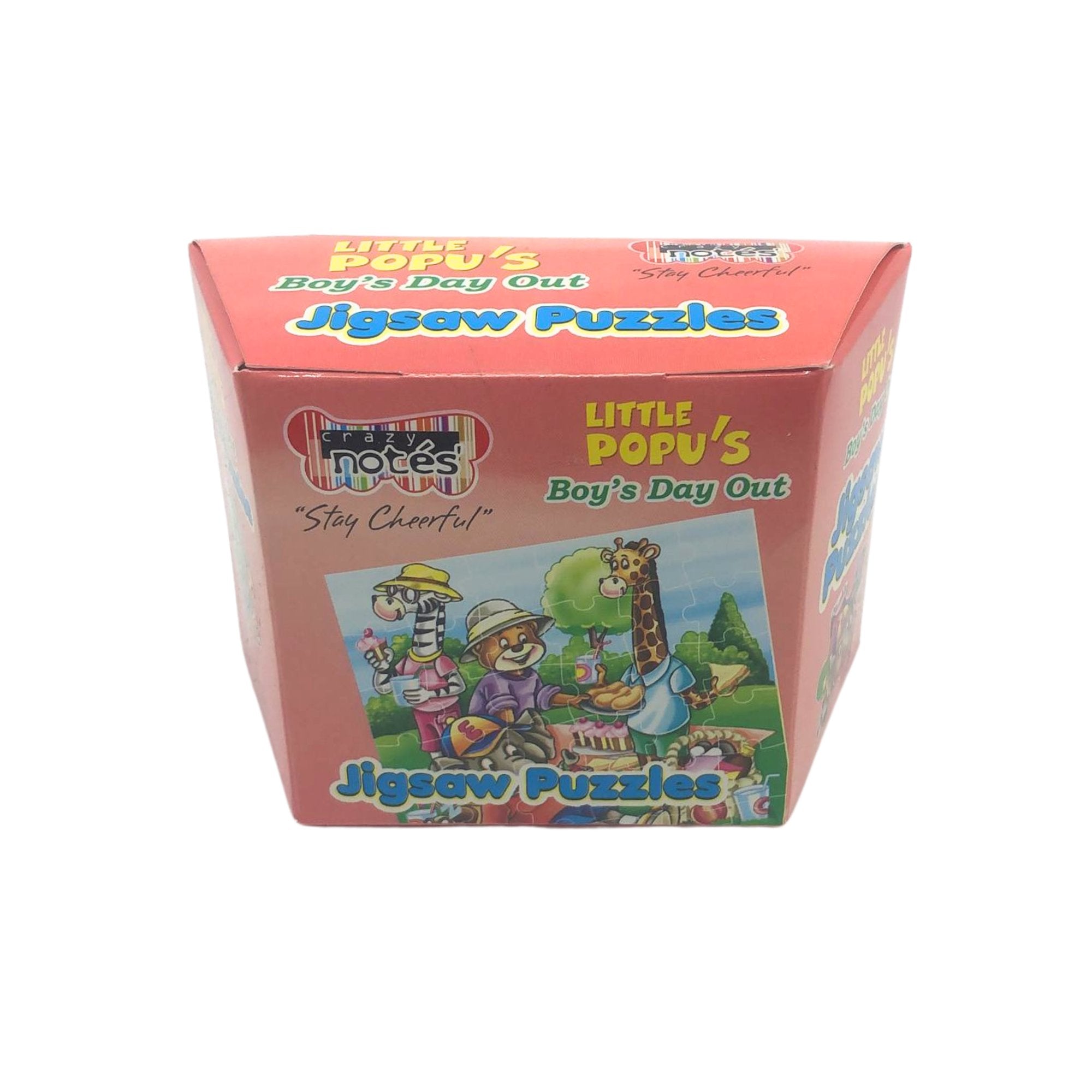 Little Popu's Boy's Day Out Jigsaw Puzzles for Kids – Fun, Colorful Puzzle Adventures Coloring Books & Pads Book Puzzle