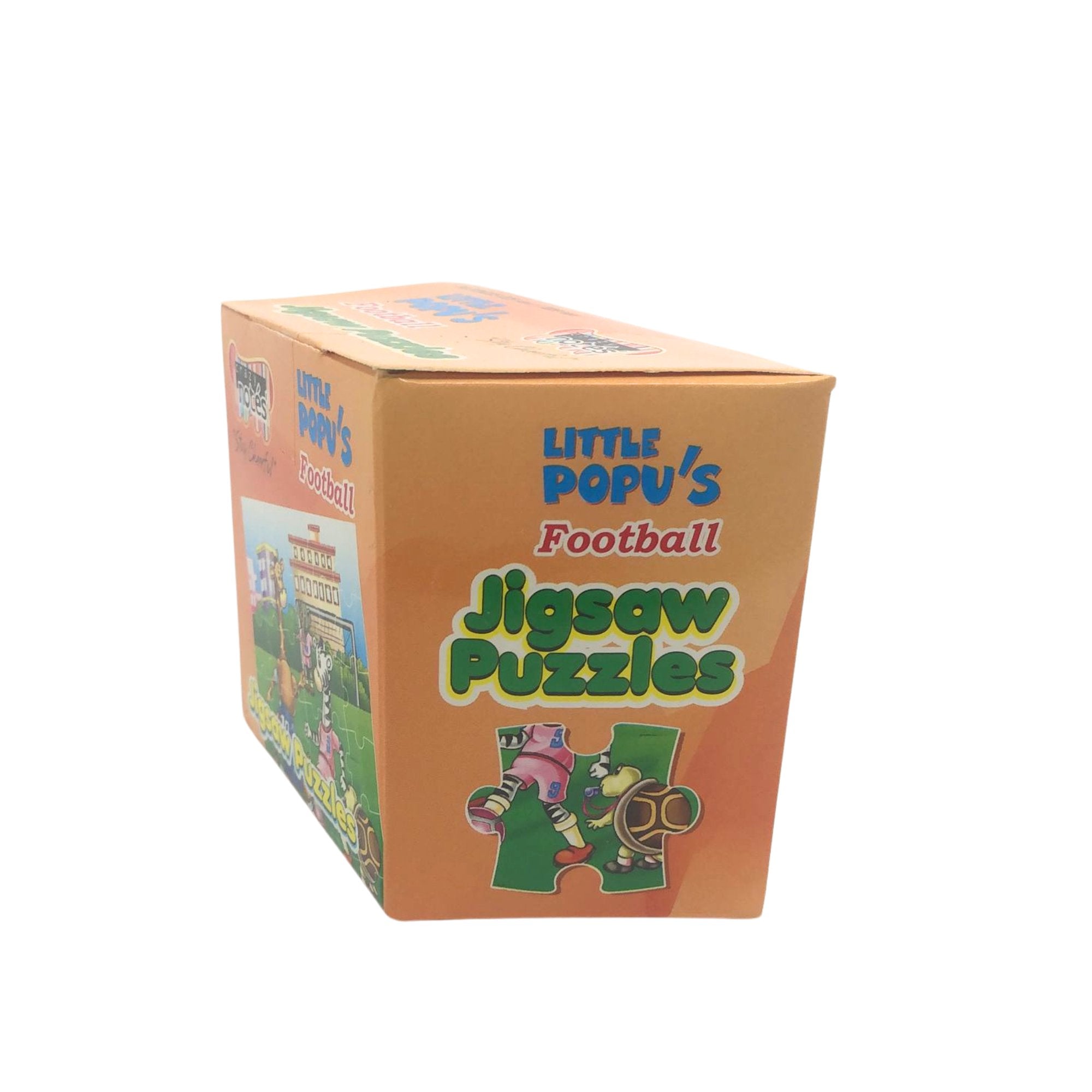 Little Popu's Football Jigsaw Puzzles for Kids – Fun, Colorful Puzzle Adventures Coloring Books & Pads Book Puzzle size and