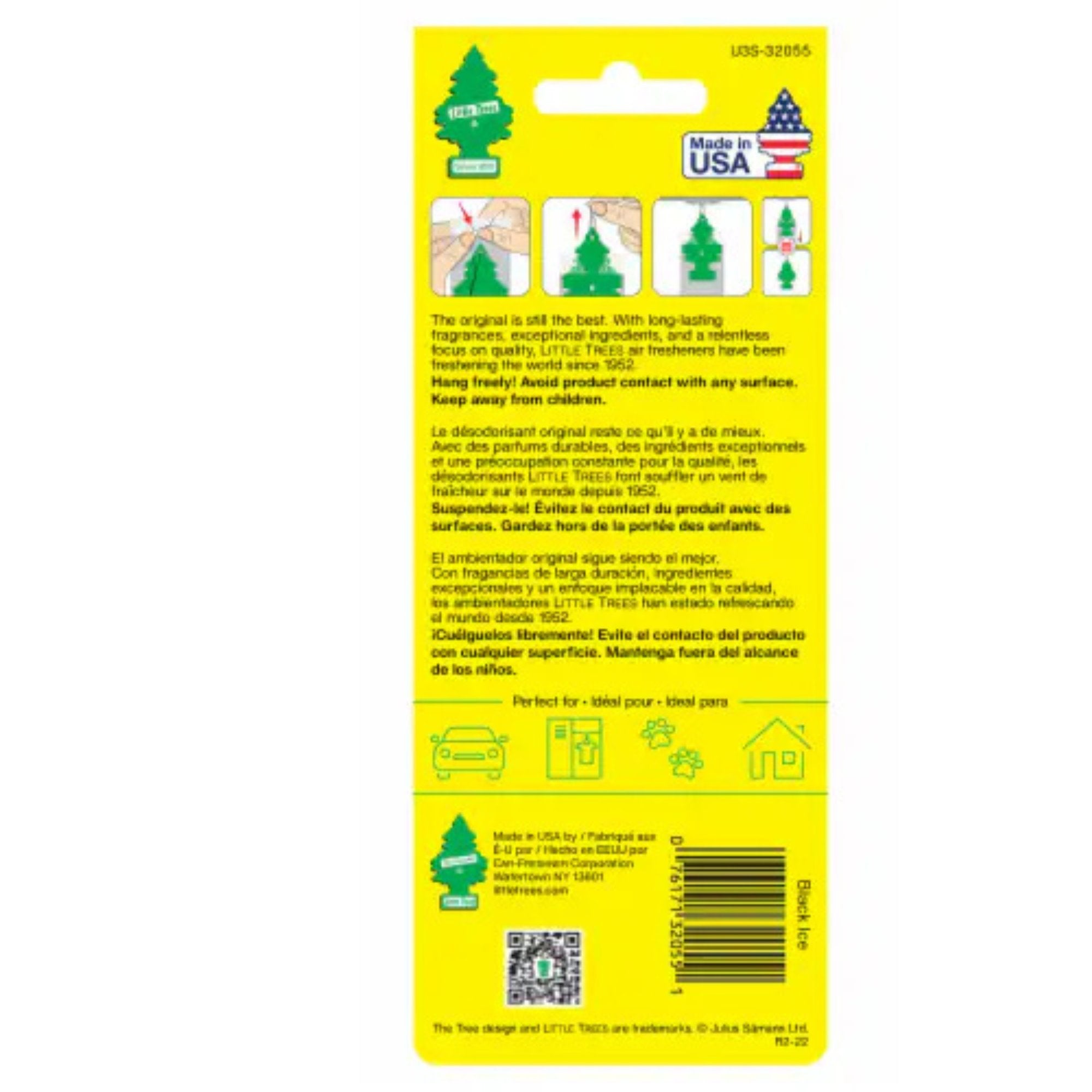 LITTLE TREES Hanging Car Air Freshener: 1 Pack Vehicle Air Fresheners Household Essentials product image 21