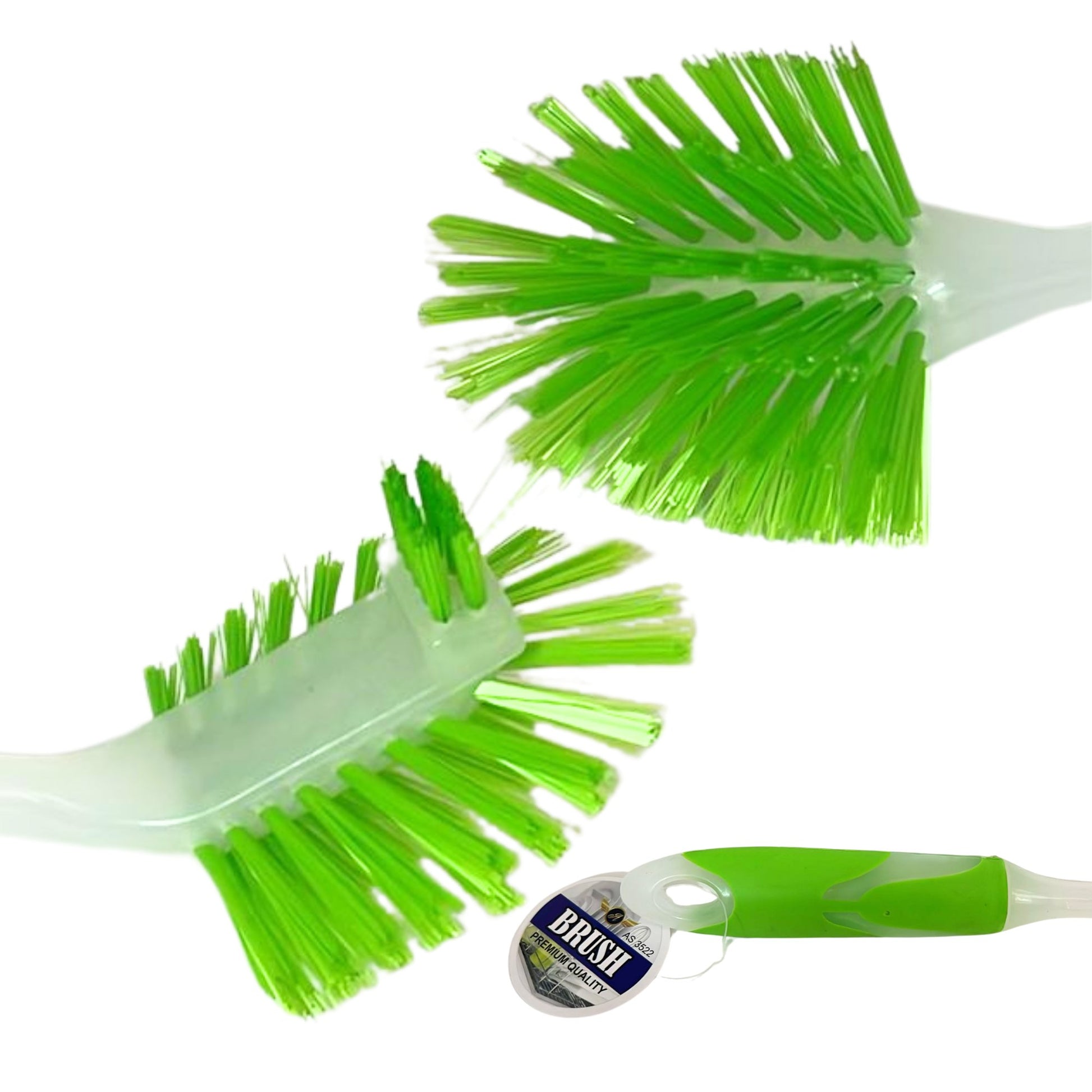 Long Handle Scrub Brush – For Kitchen and Bathroom Cleaning