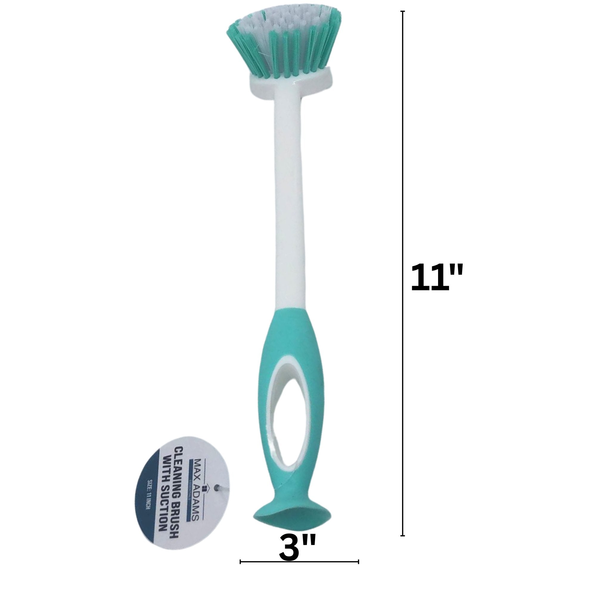 Long Handle Scrubbing Brush: 1 Pack Scrub Brushes Bathroom Accessories product detail image