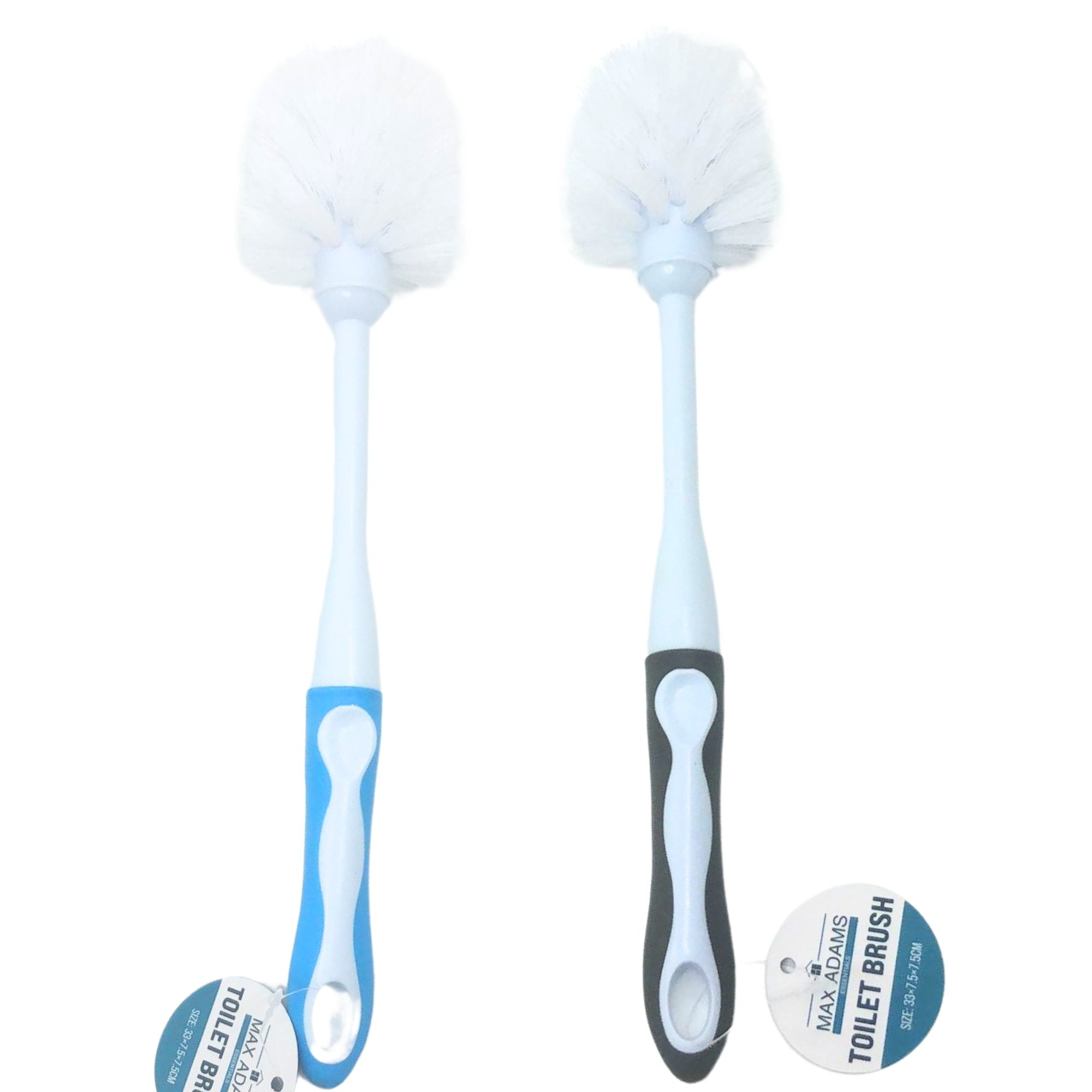 Long Handle Toilet Brush with Stiff Bristles: 1 Pack Scrub Brushes Bathroom Accessories main product image
