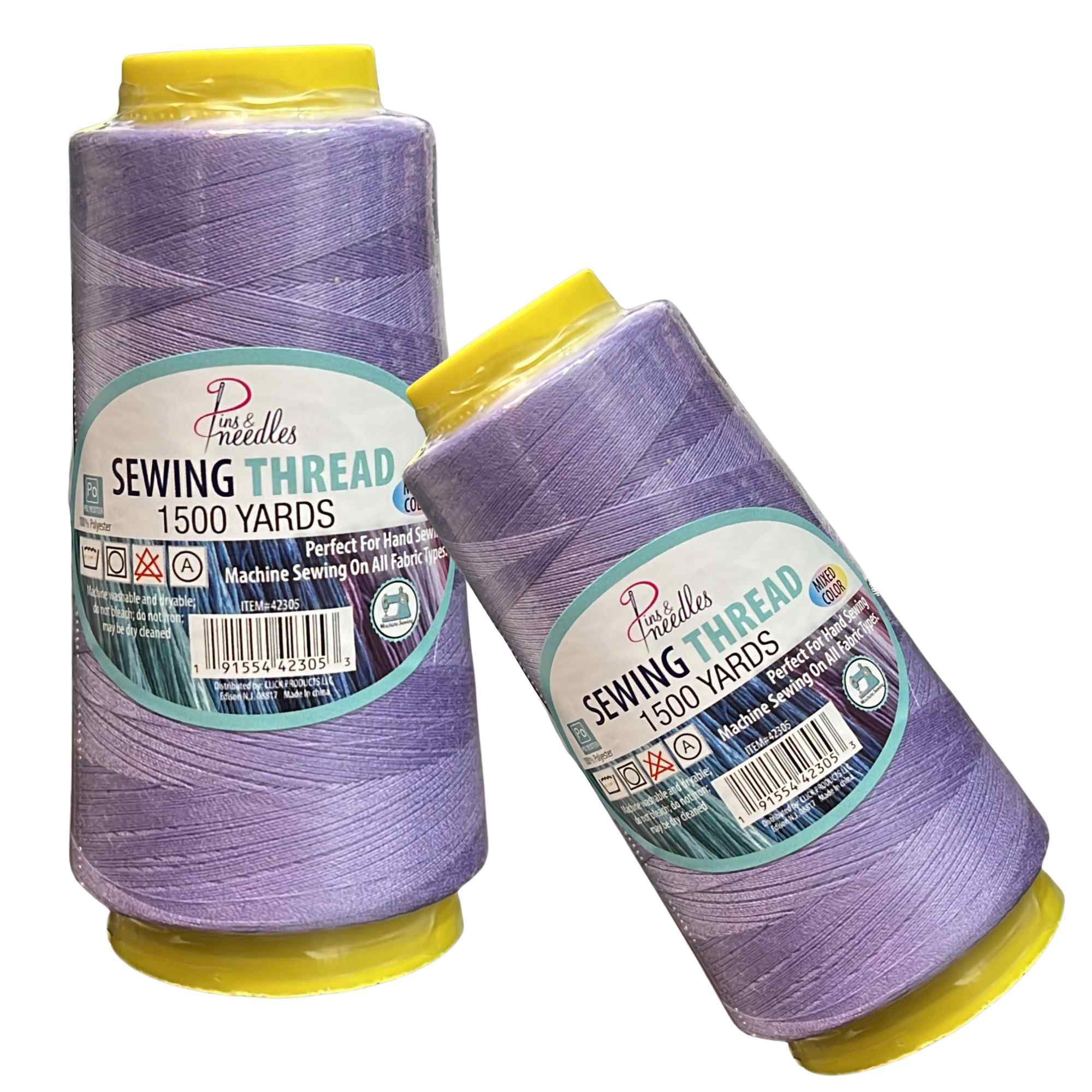 1500 Yards Pins & Needles Sewing Thread:1 Pack DIY product image 9