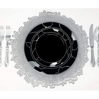 Luxury Baroque Collection Silver Tee Spoons