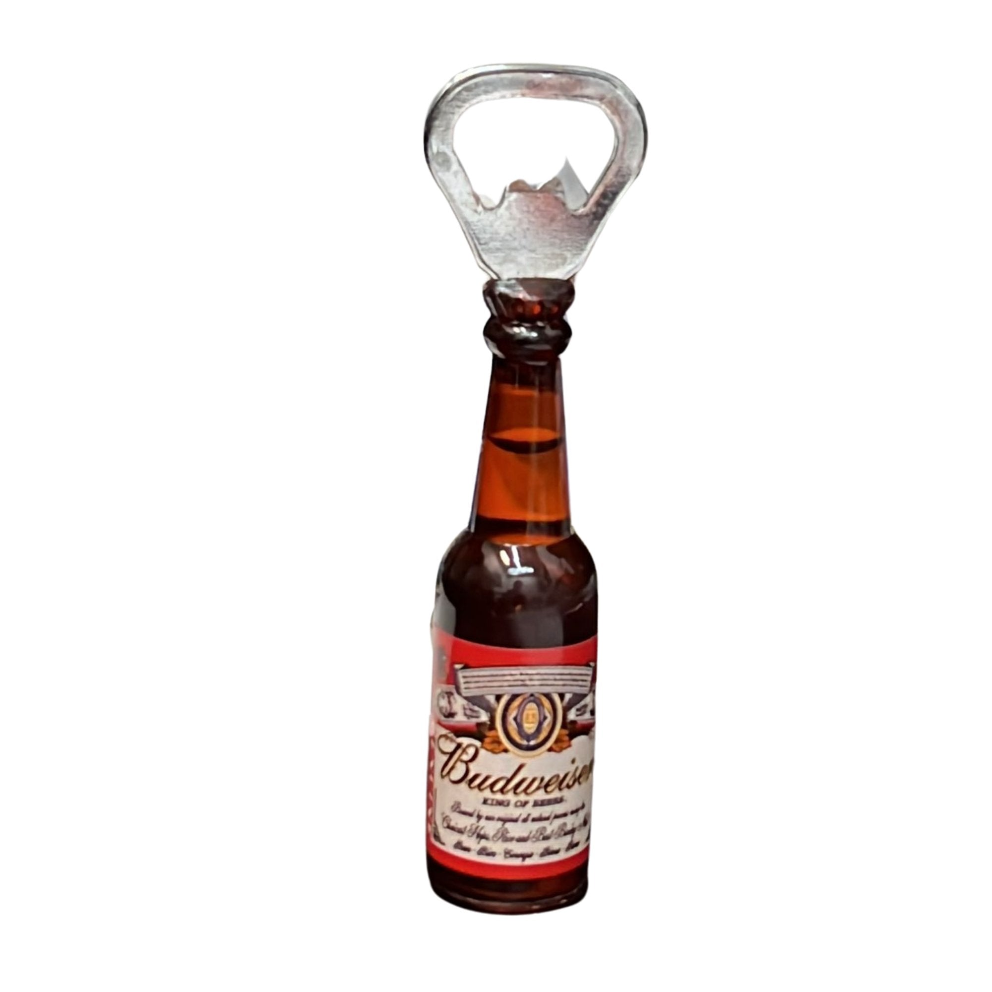 Magnetic Beer Bottle Opener Figure – Budweiser Beer Bottle Design: 1 Pack Bottle Openers Novelty main product image