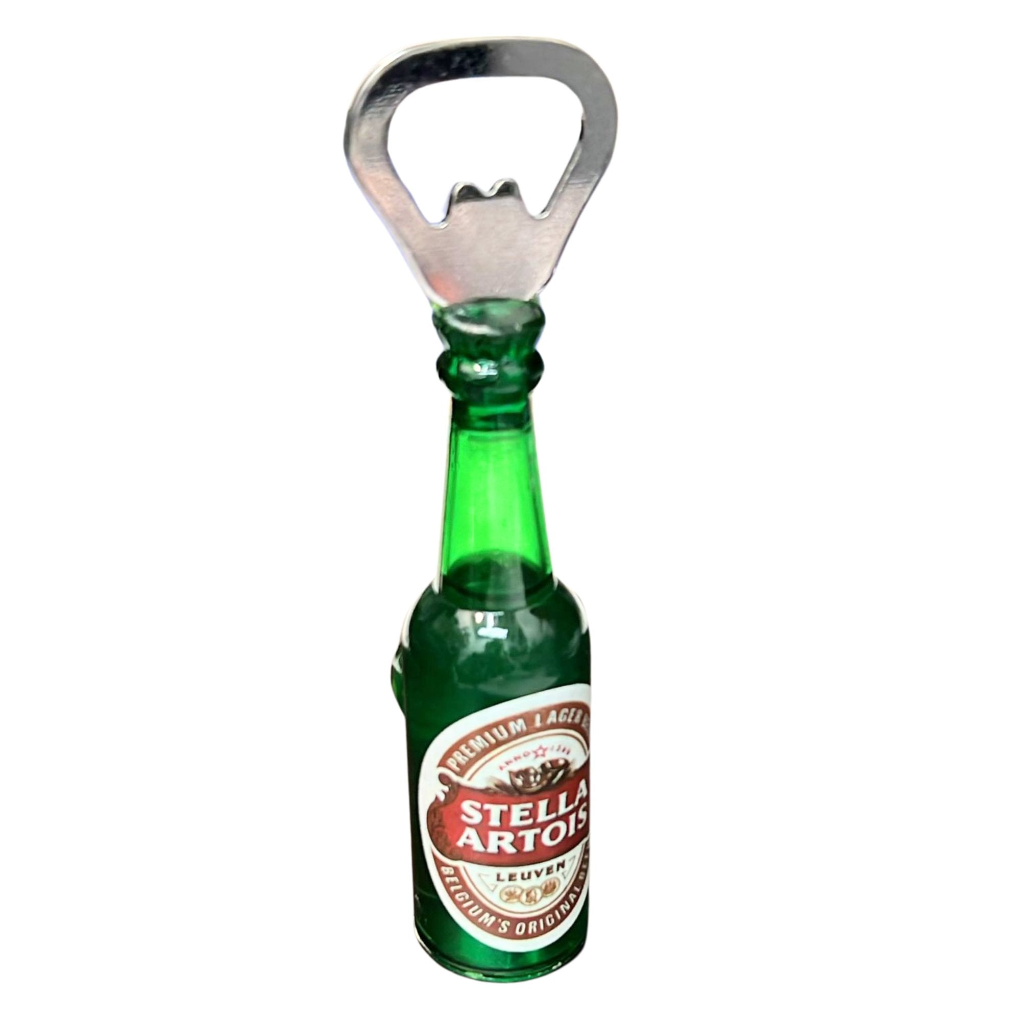 Magnetic Beer Bottle Opener Figure – Stella Artois Beer Bottle Design: 1 Pack Bottle Openers Novelty main product image