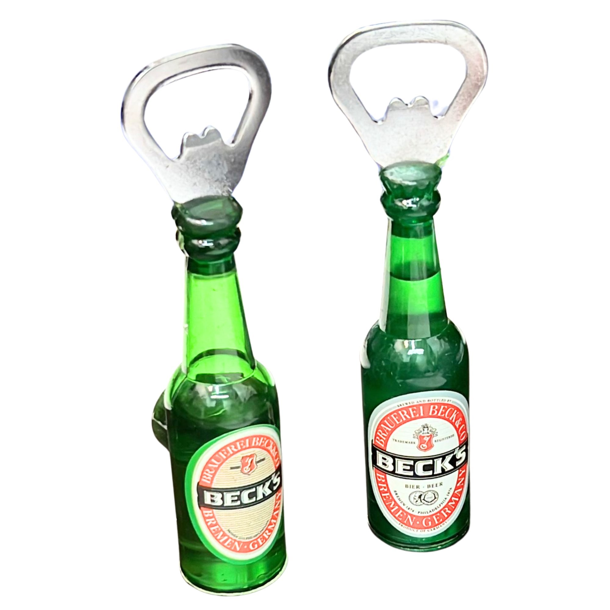 Magnetic Beer Bottle Opener Figure – Becks Beer Bottle Design: 1 Pack Bottle Openers Novelty main product image