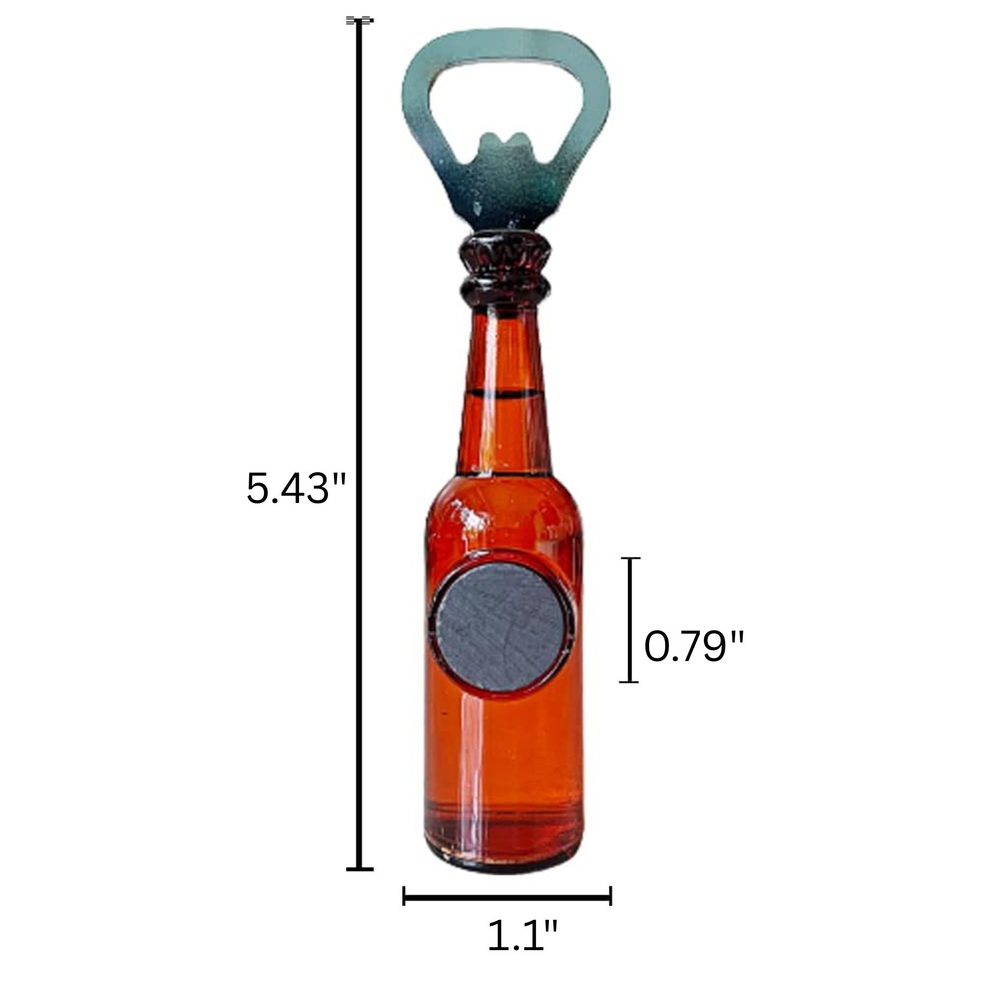 Magnetic Bottle Opener Figure – Coca Cola Bottle Design: 1 Pack Bottle Openers Novelty product detail image